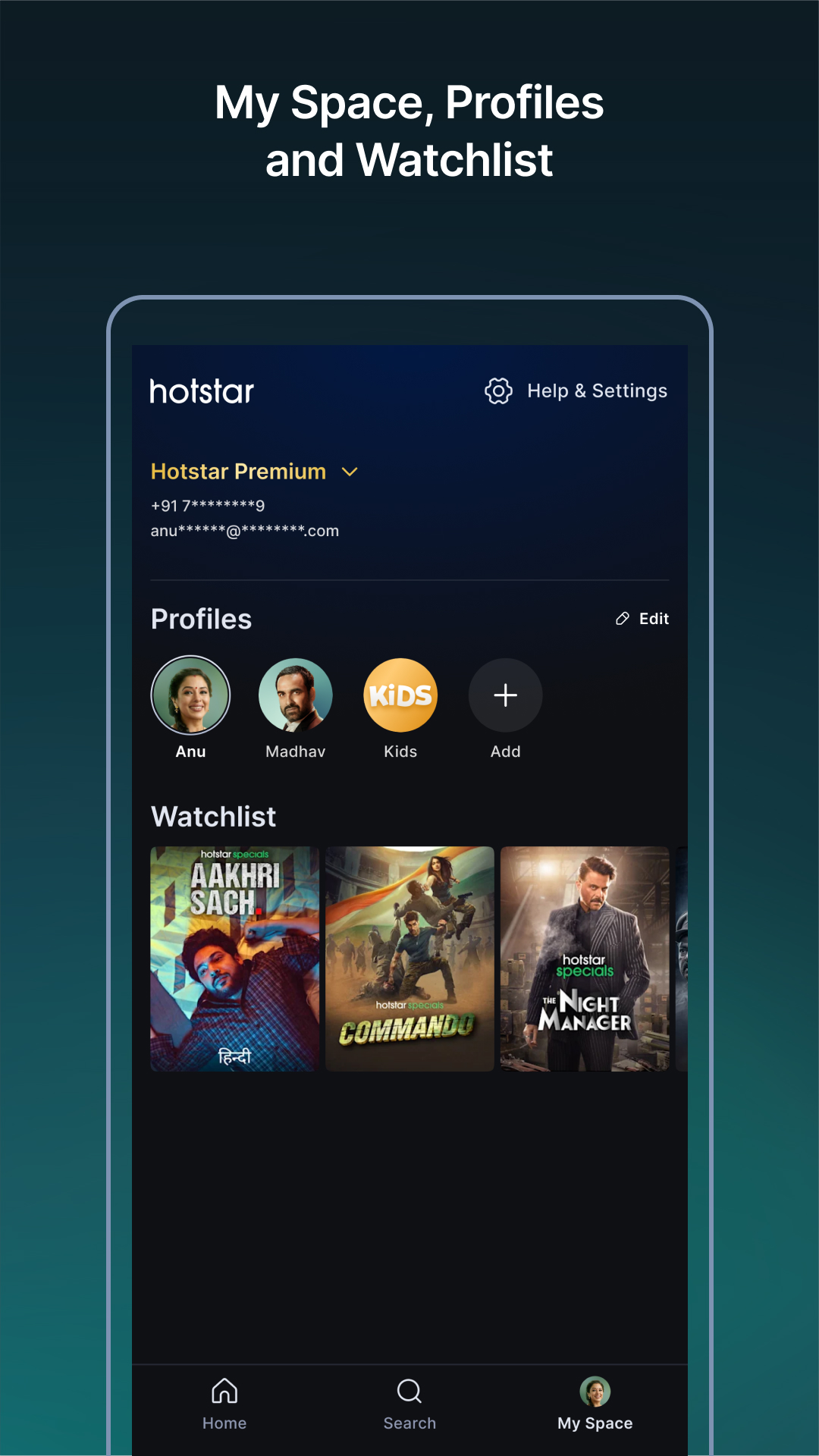 اسکرین شات 5 برنامه Hotstar