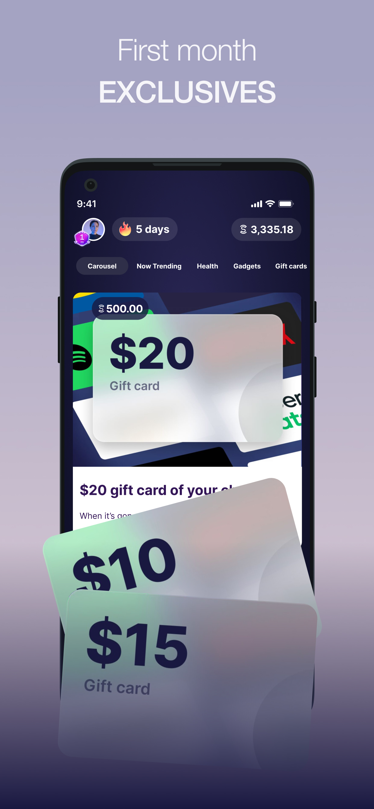 اسکرین شات 4 برنامه Sweatcoin・Walking Step Counter