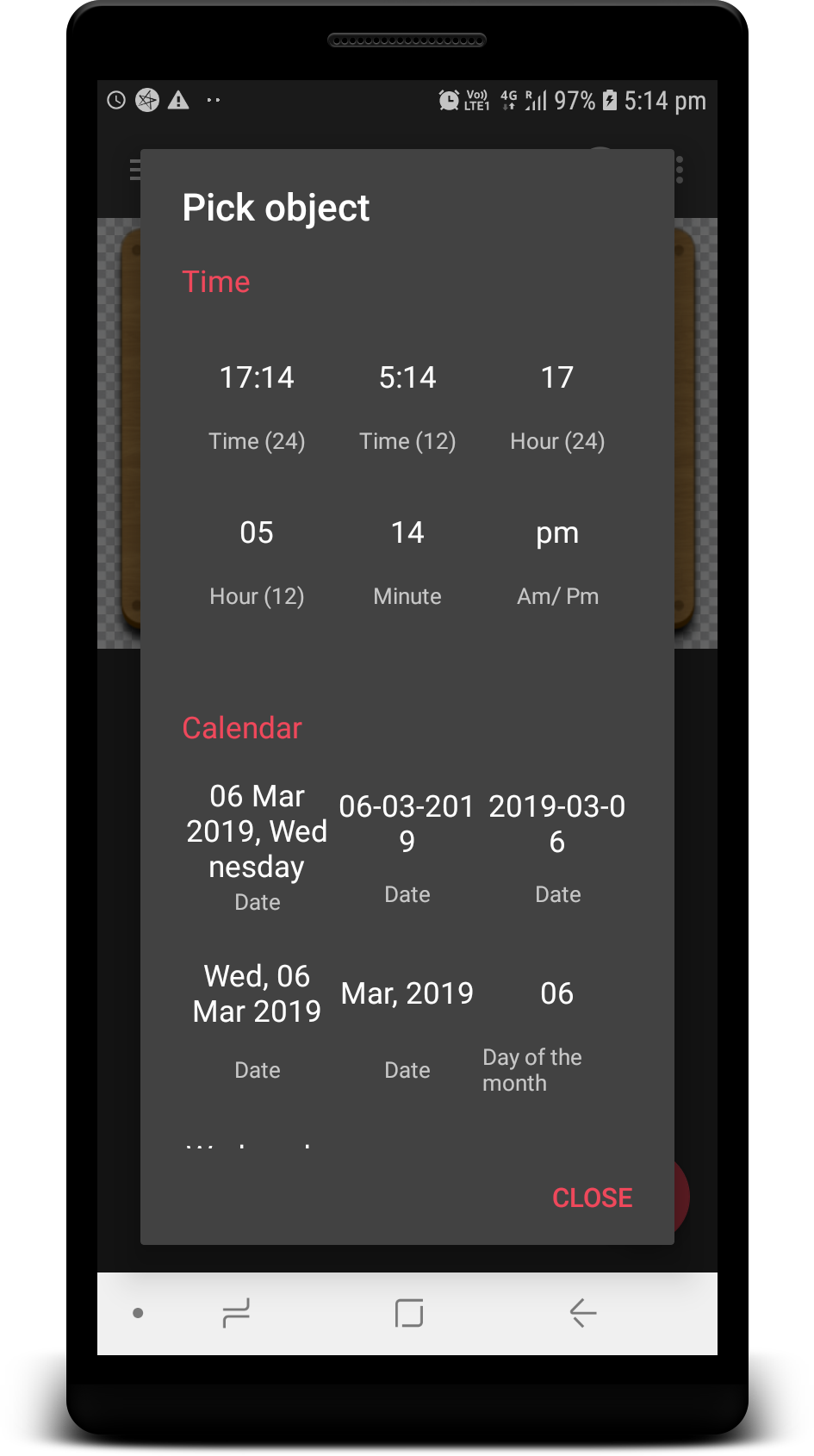 اسکرین شات 4 برنامه UCCW - Ultimate custom widget