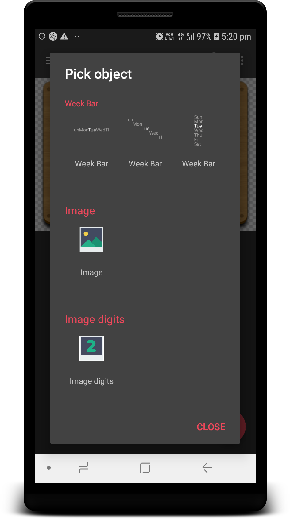 اسکرین شات 7 برنامه UCCW - Ultimate custom widget