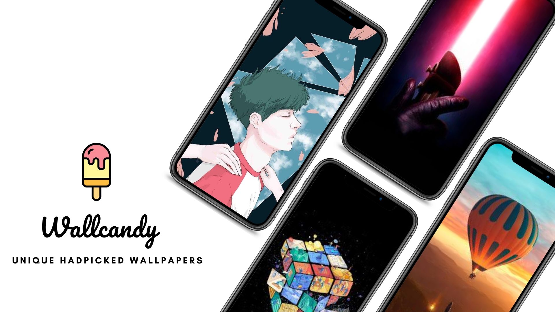اسکرین شات 1 برنامه Wallcandy - Unique Wallpapers