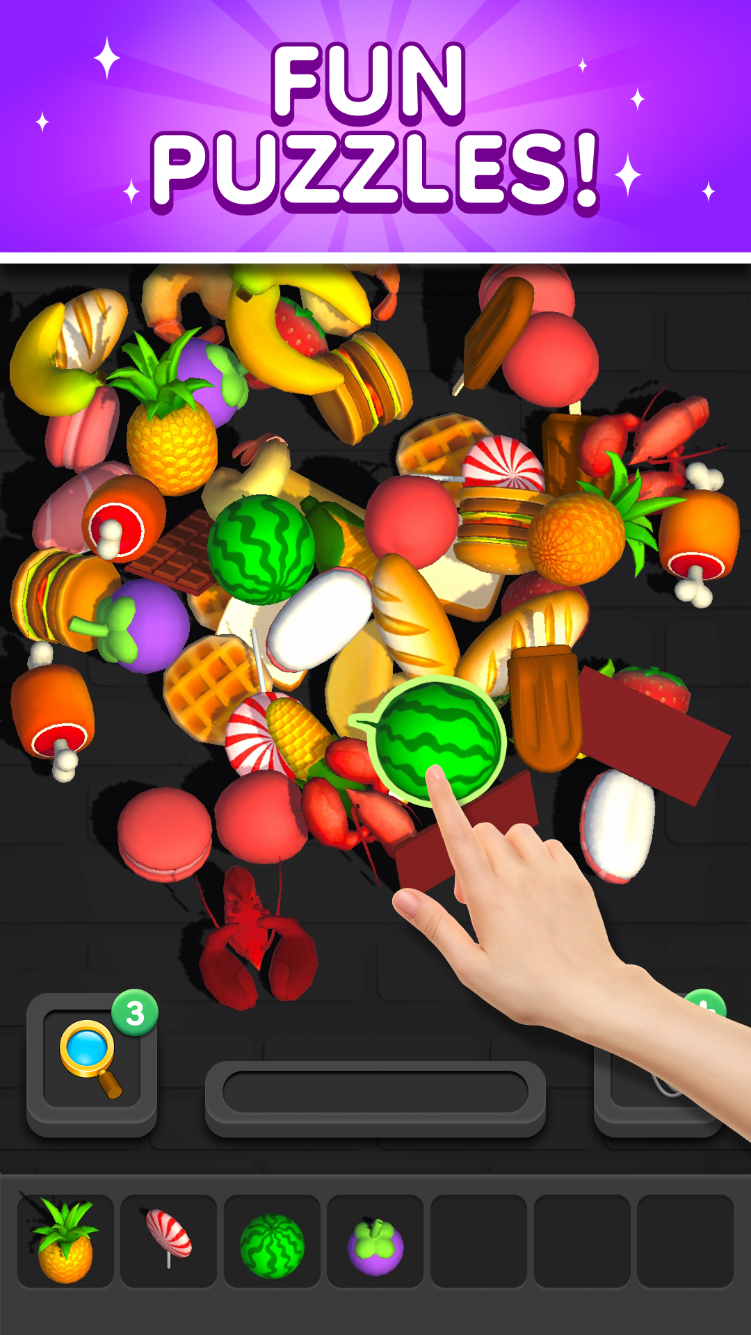 اسکرین شات 2 بازی Match 3D - Tile Triple Puzzle