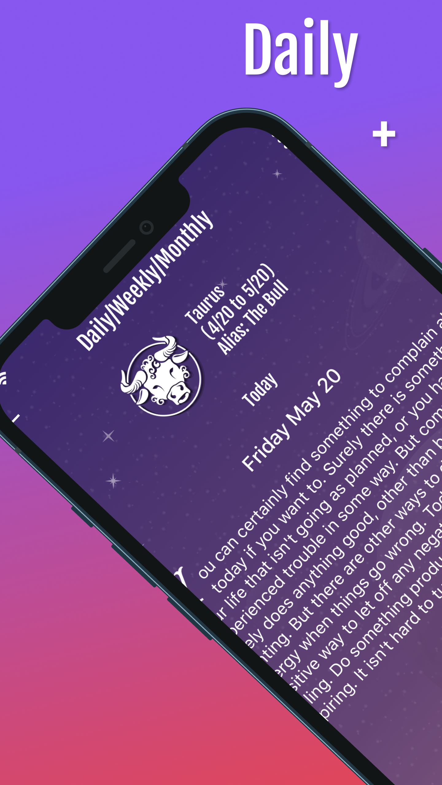 اسکرین شات 2 برنامه Daily Horoscope