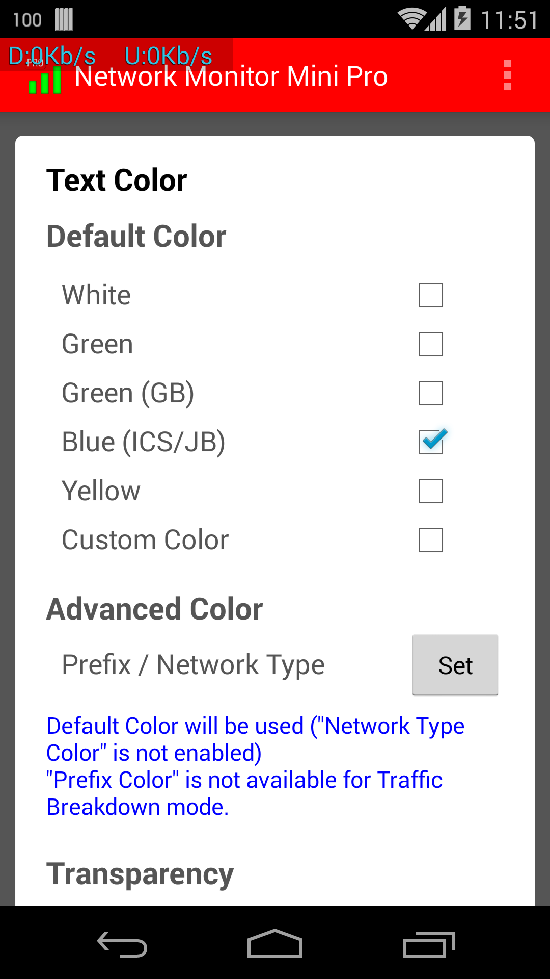 اسکرین شات 6 برنامه Network Monitor Mini