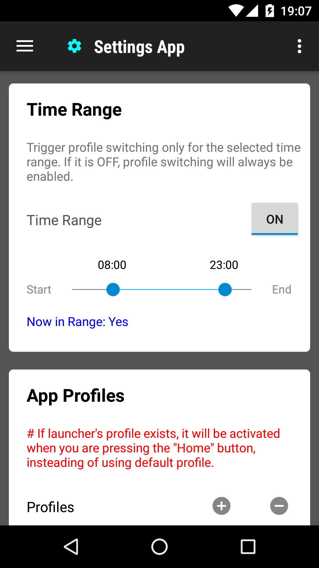 اسکرین شات 2 برنامه Settings App