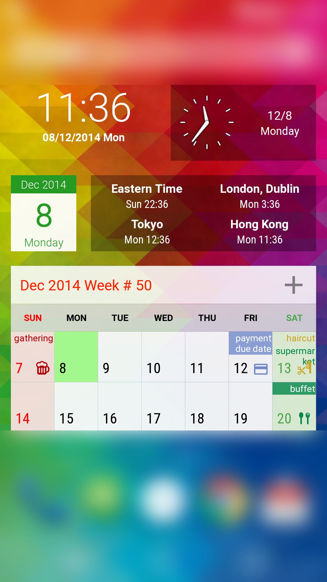 اسکرین شات 2 برنامه Calendar N