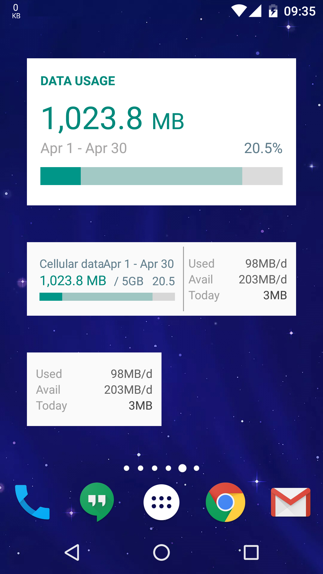 اسکرین شات 7 برنامه Data Monitor: Simple Net-Meter