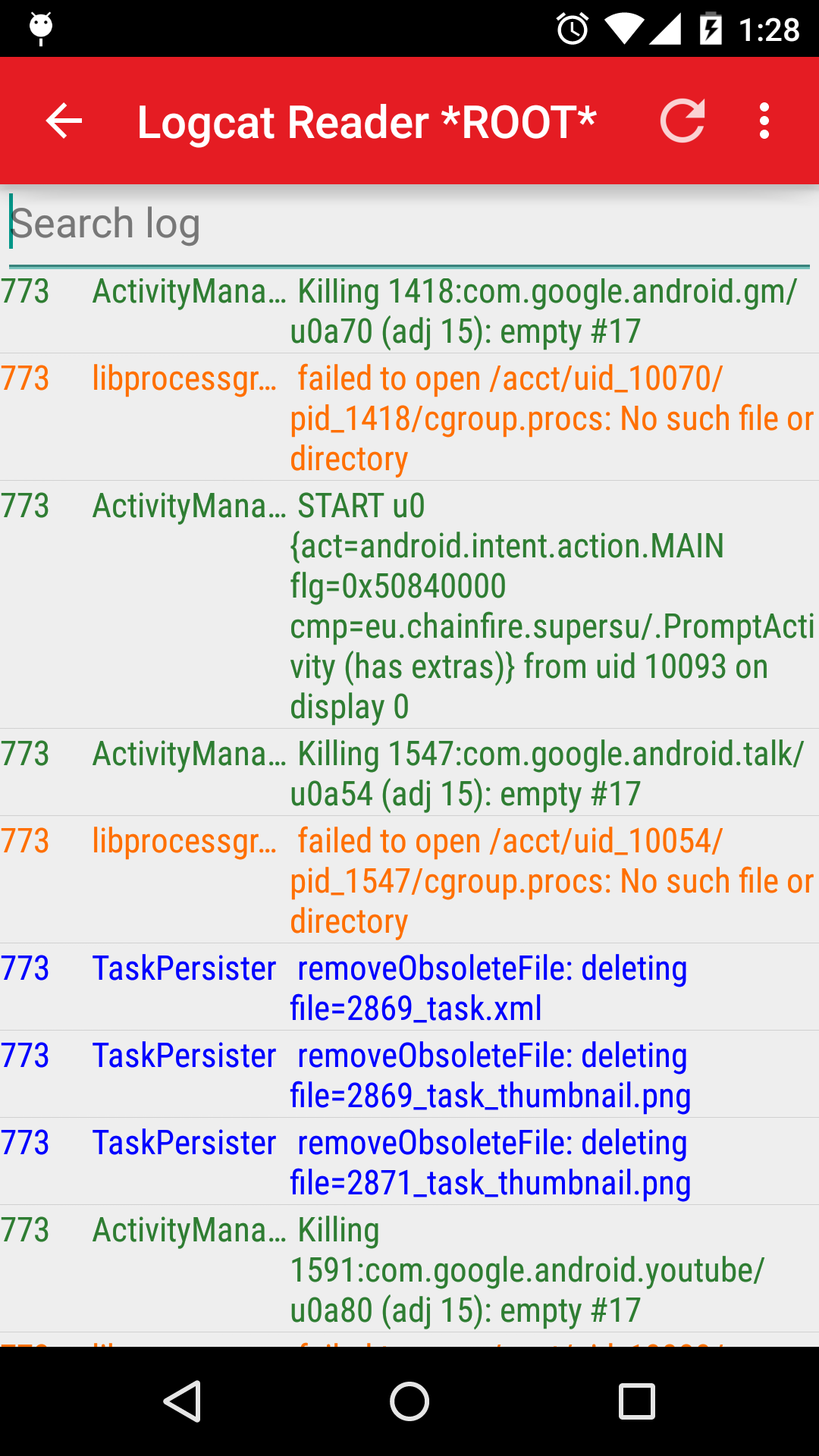 اسکرین شات 8 برنامه Task Manager: monitor CPU, RAM