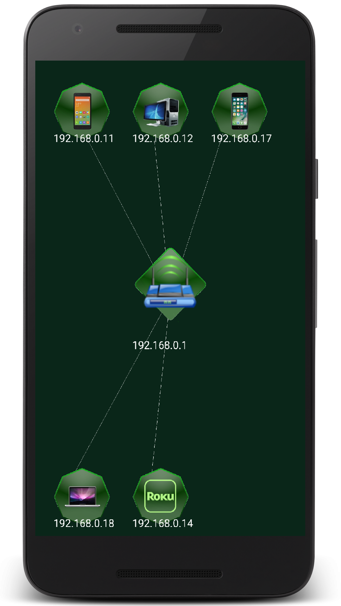 اسکرین شات 2 برنامه Home WiFi Alert