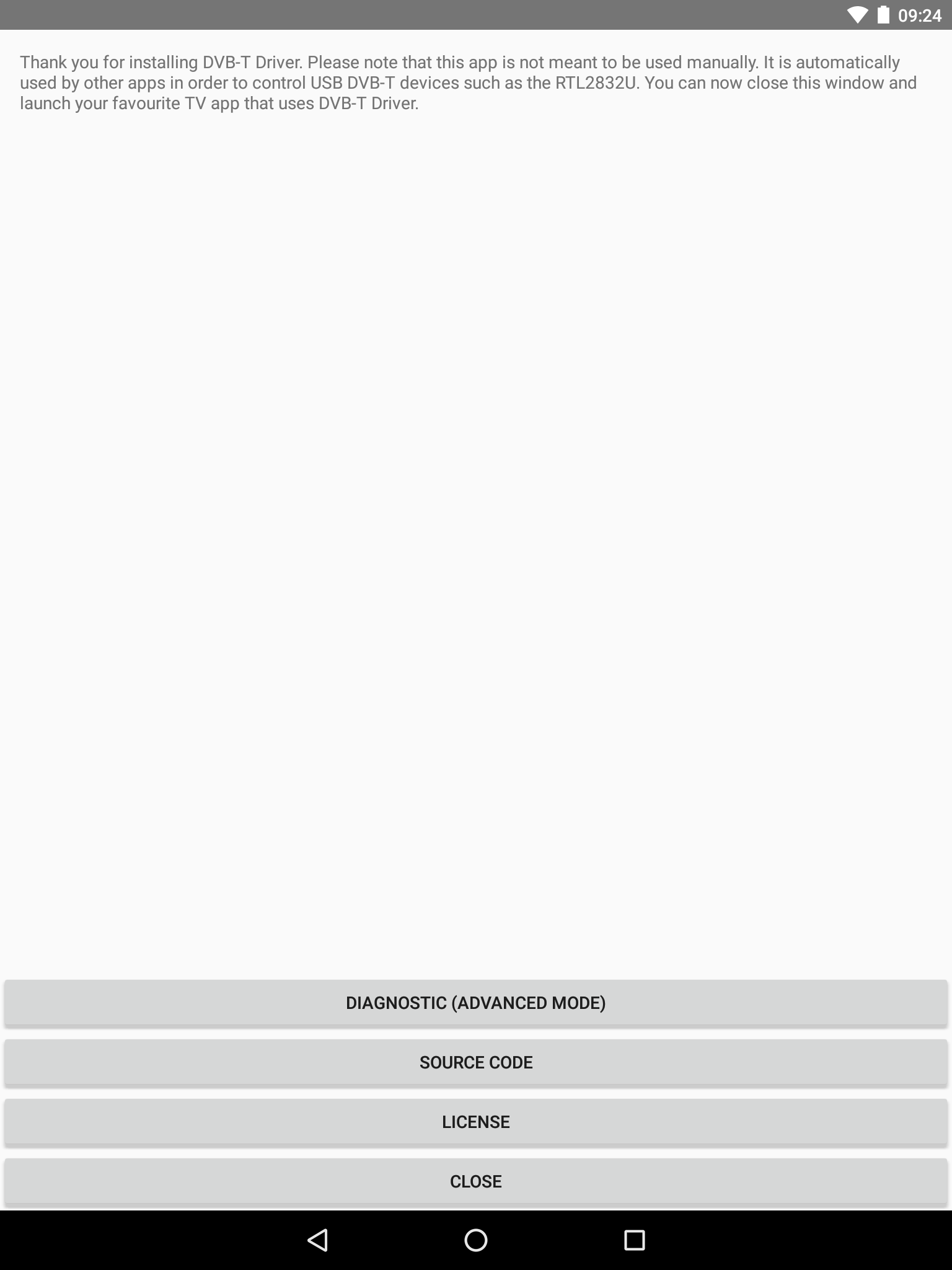 اسکرین شات 3 برنامه DVB-T Driver