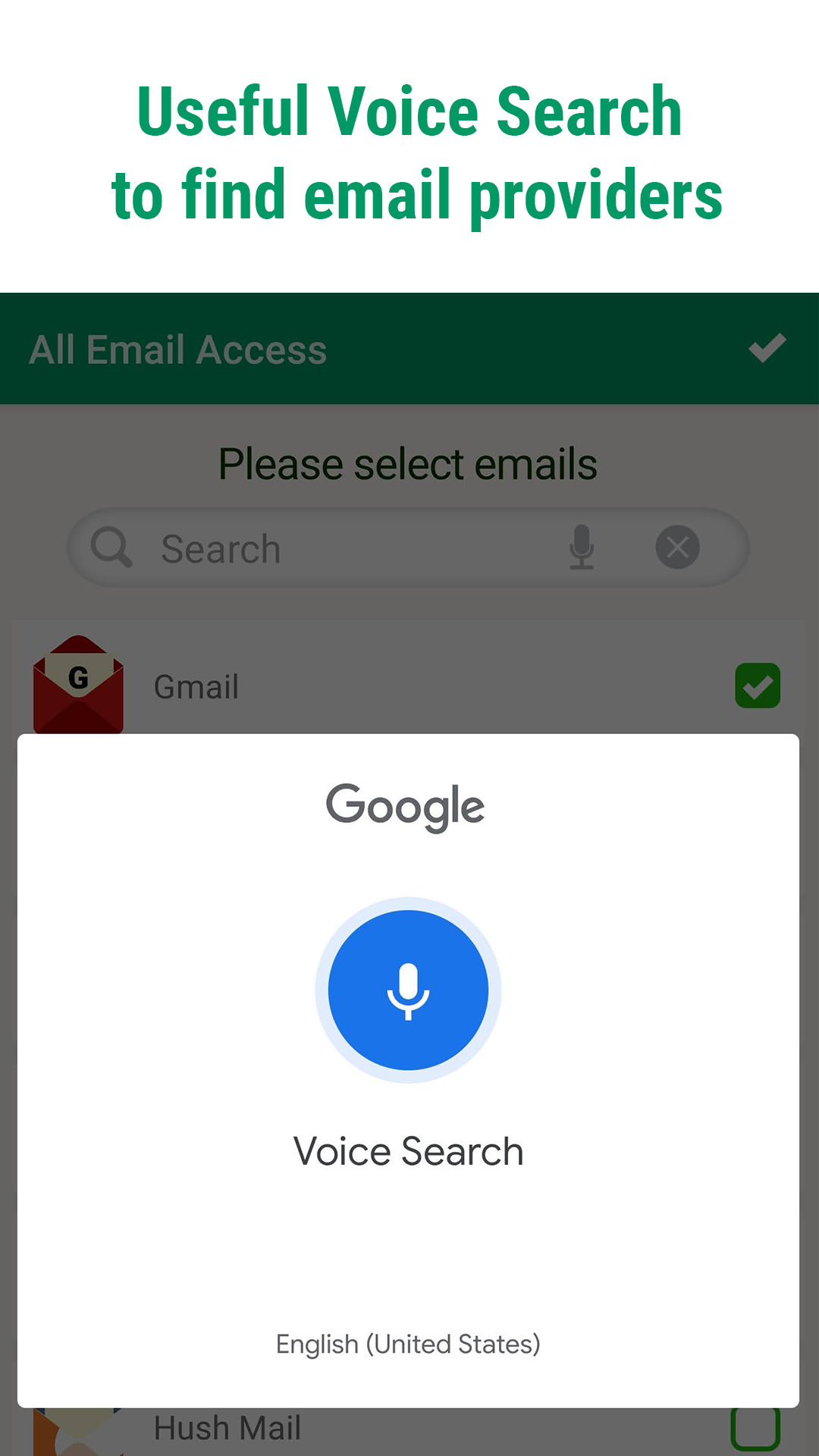 اسکرین شات 3 برنامه All Email Access: Mail Inbox