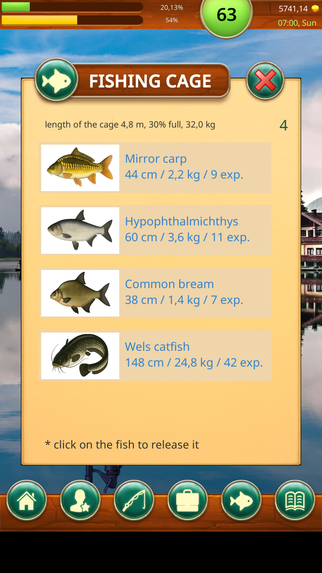 اسکرین شات 6 بازی Fishing Baron - fishing game