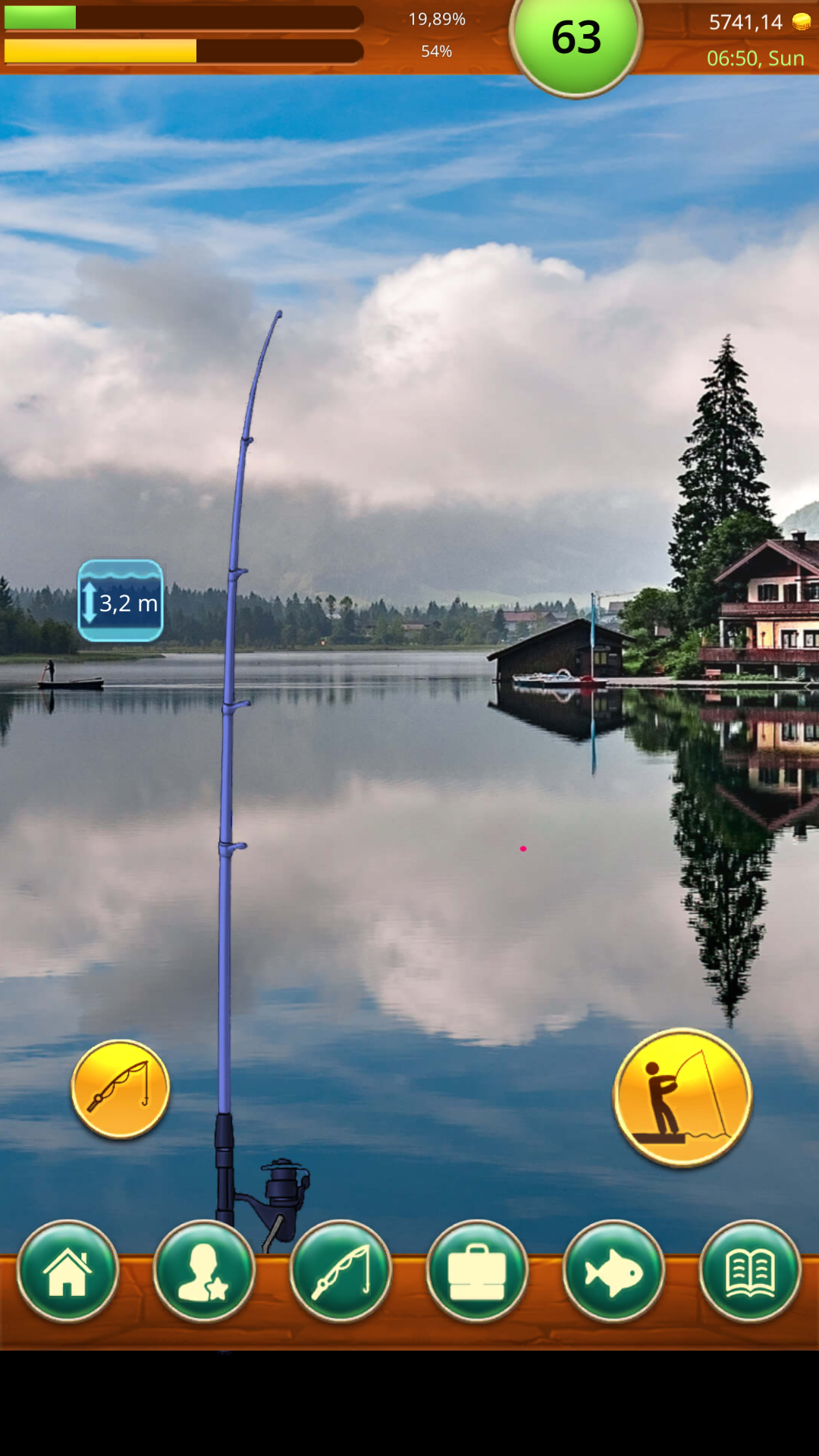 اسکرین شات 2 بازی Fishing Baron: fishing game