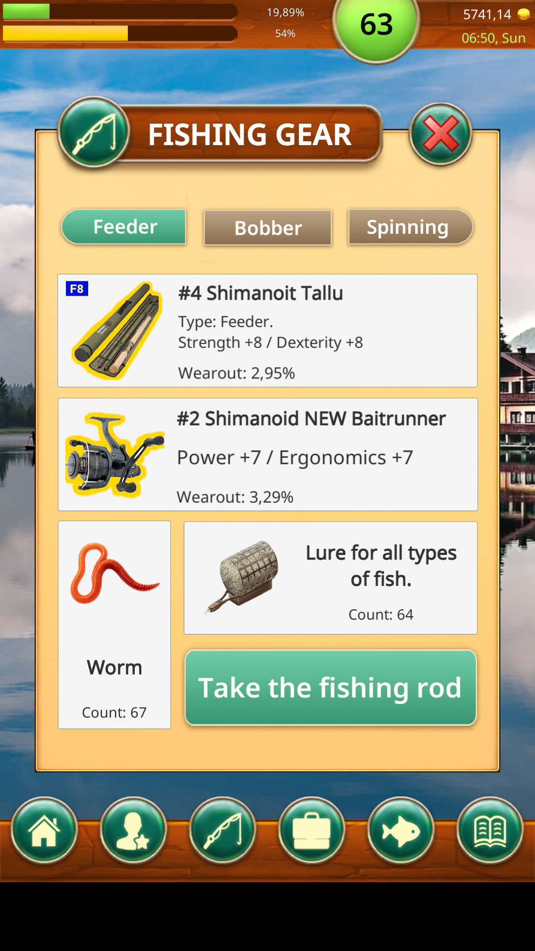 اسکرین شات 3 بازی Fishing Baron - fishing game