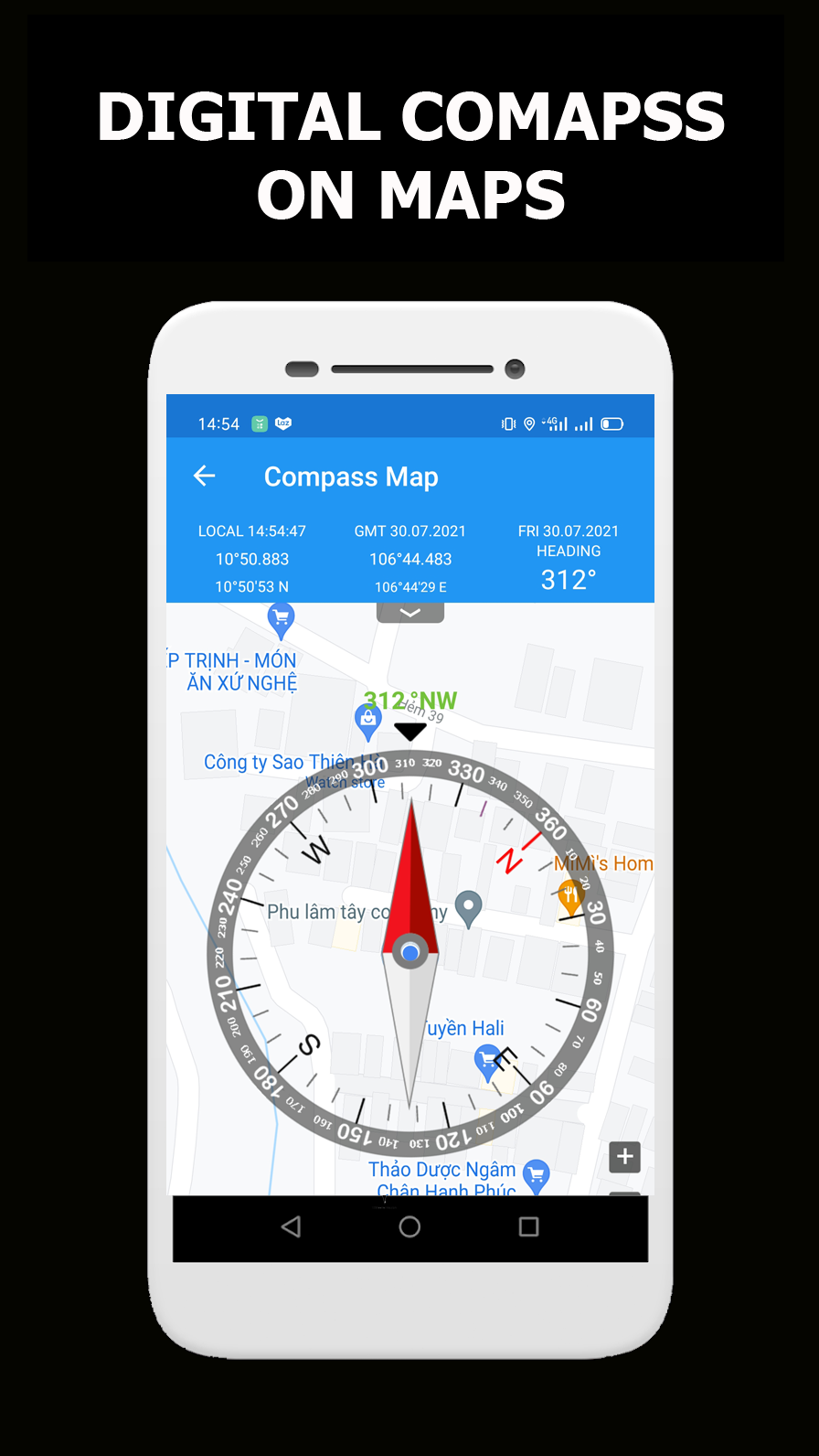 اسکرین شات 2 برنامه Location Map