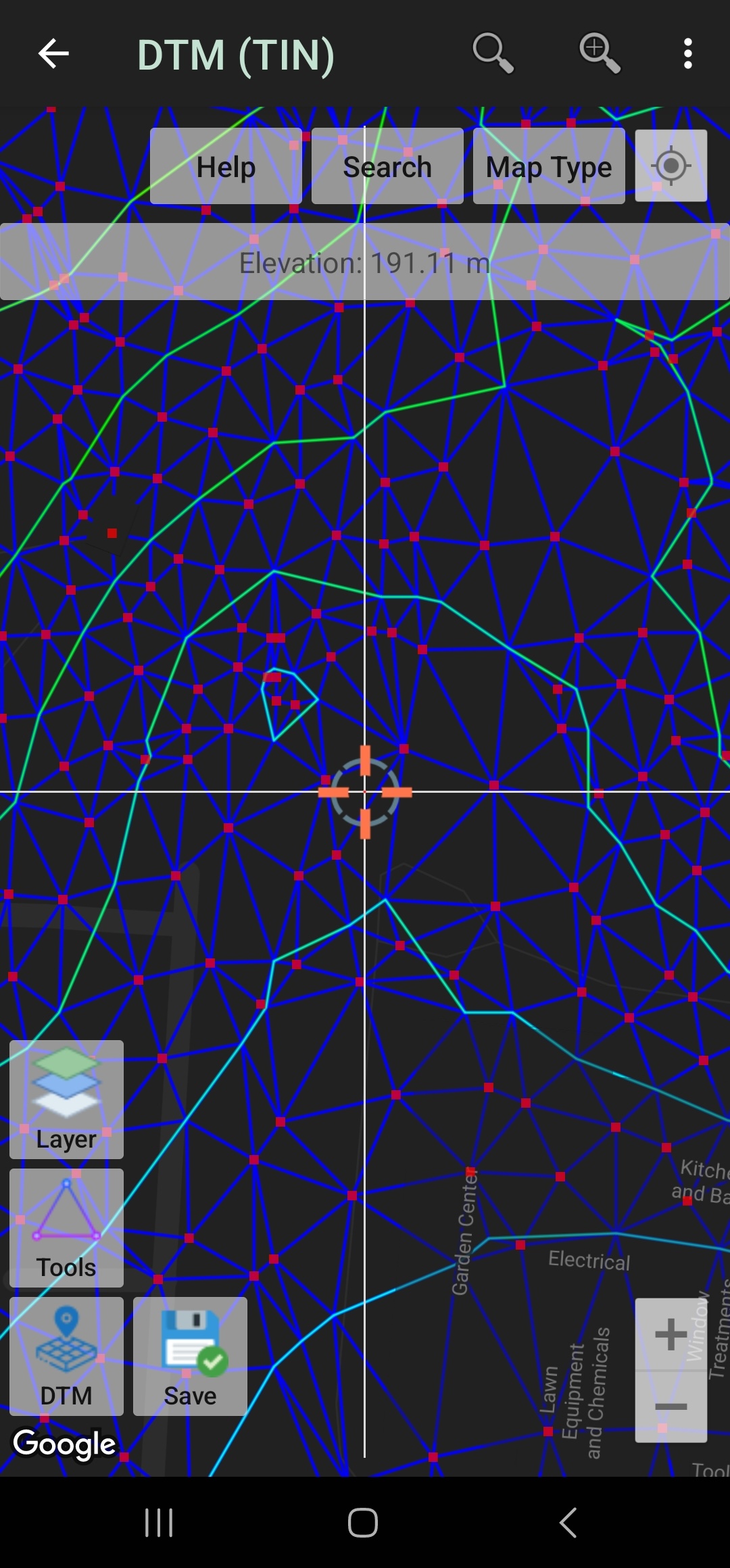 اسکرین شات 5 برنامه UTM Geo Map