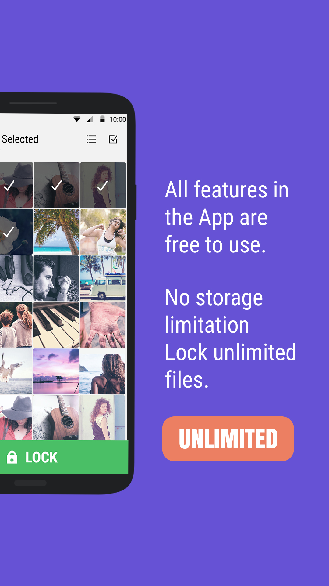 اسکرین شات 4 برنامه Photo & Video Locker - Gallery