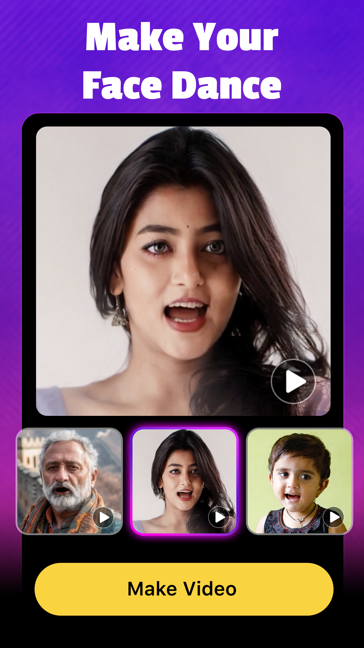 اسکرین شات 3 برنامه Mivo: Face Swap Video Bride