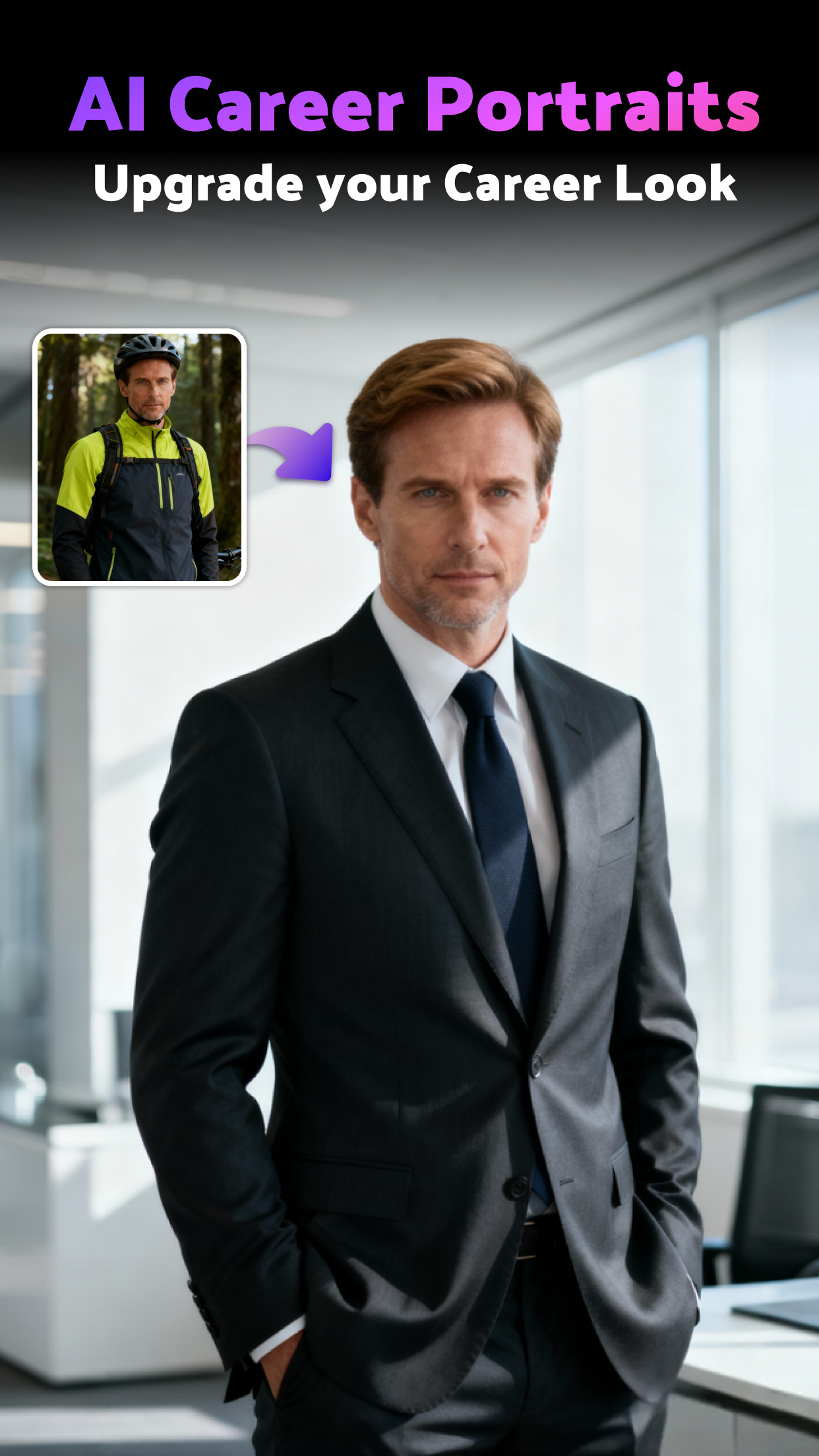 اسکرین شات 6 برنامه Mivi AI: AI Video & Portrait