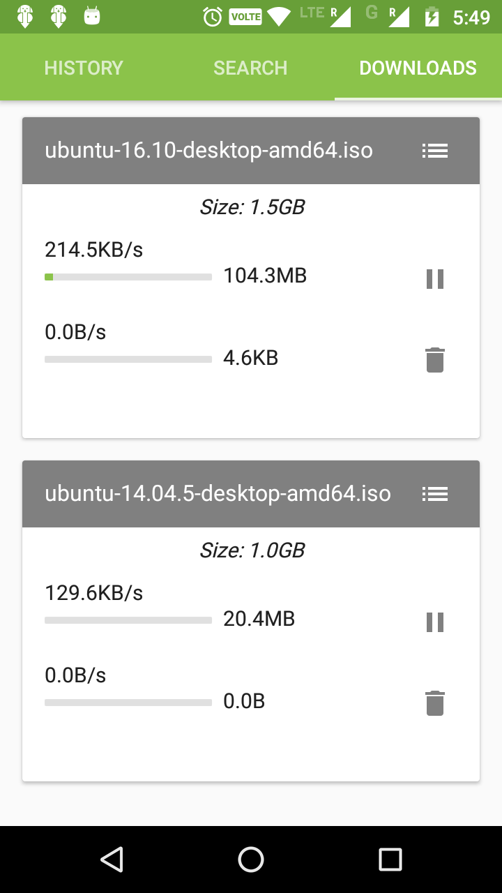 اسکرین شات 5 برنامه TorrDroid - Torrent Downloader