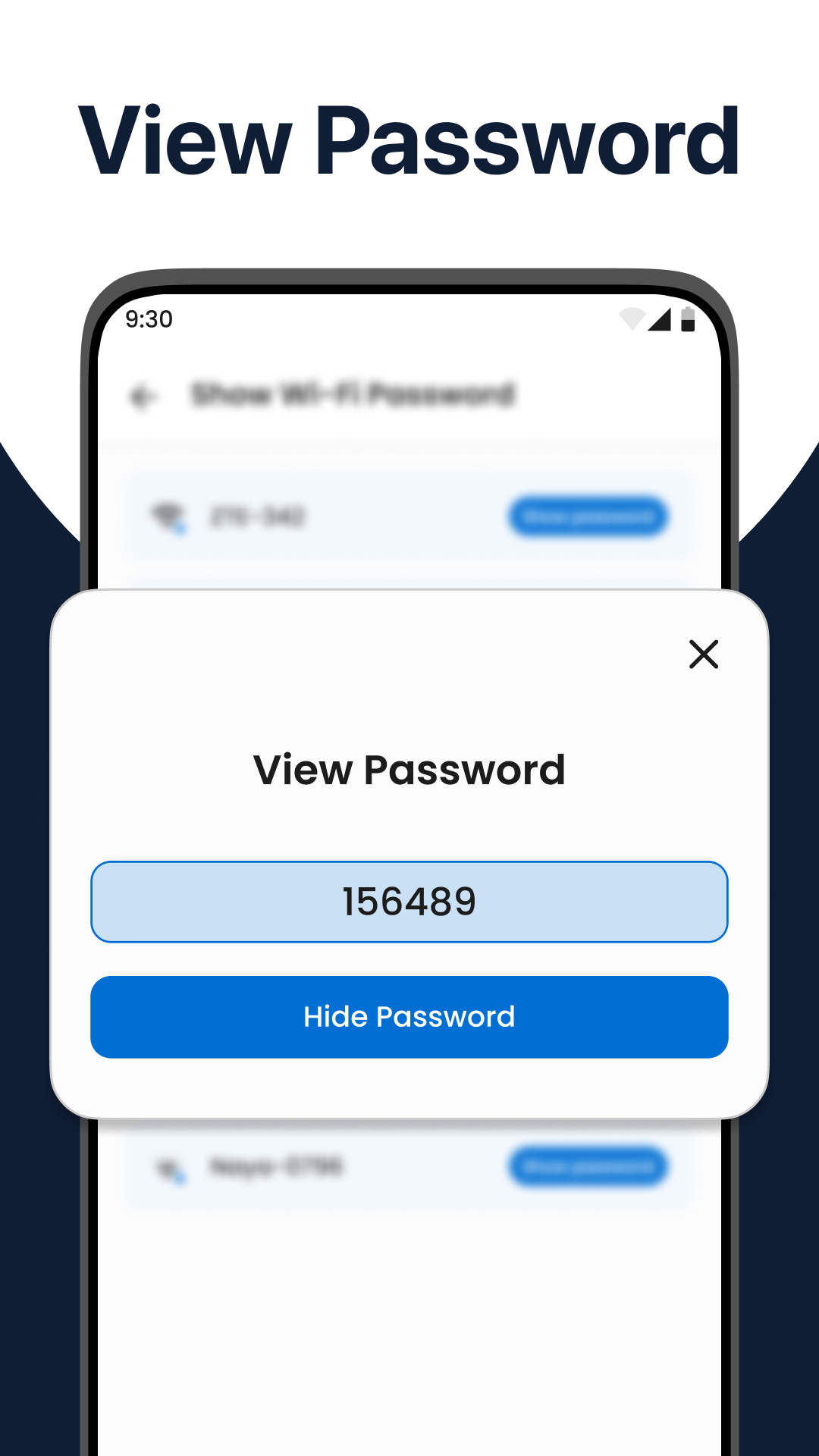 اسکرین شات 2 برنامه WiFi Analyzer - WiFi Passwords