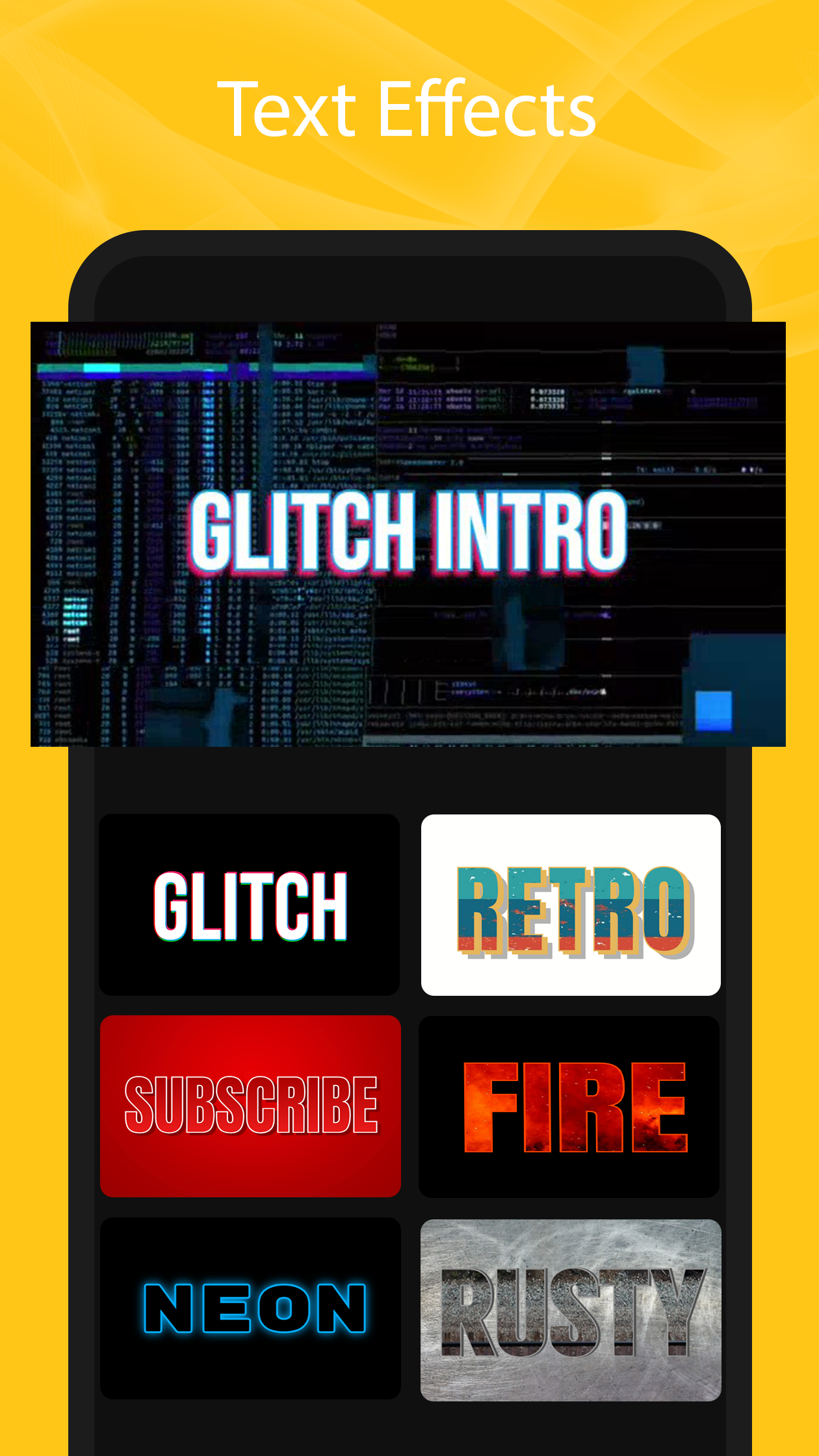 اسکرین شات 4 برنامه Intro Video maker Logo intro