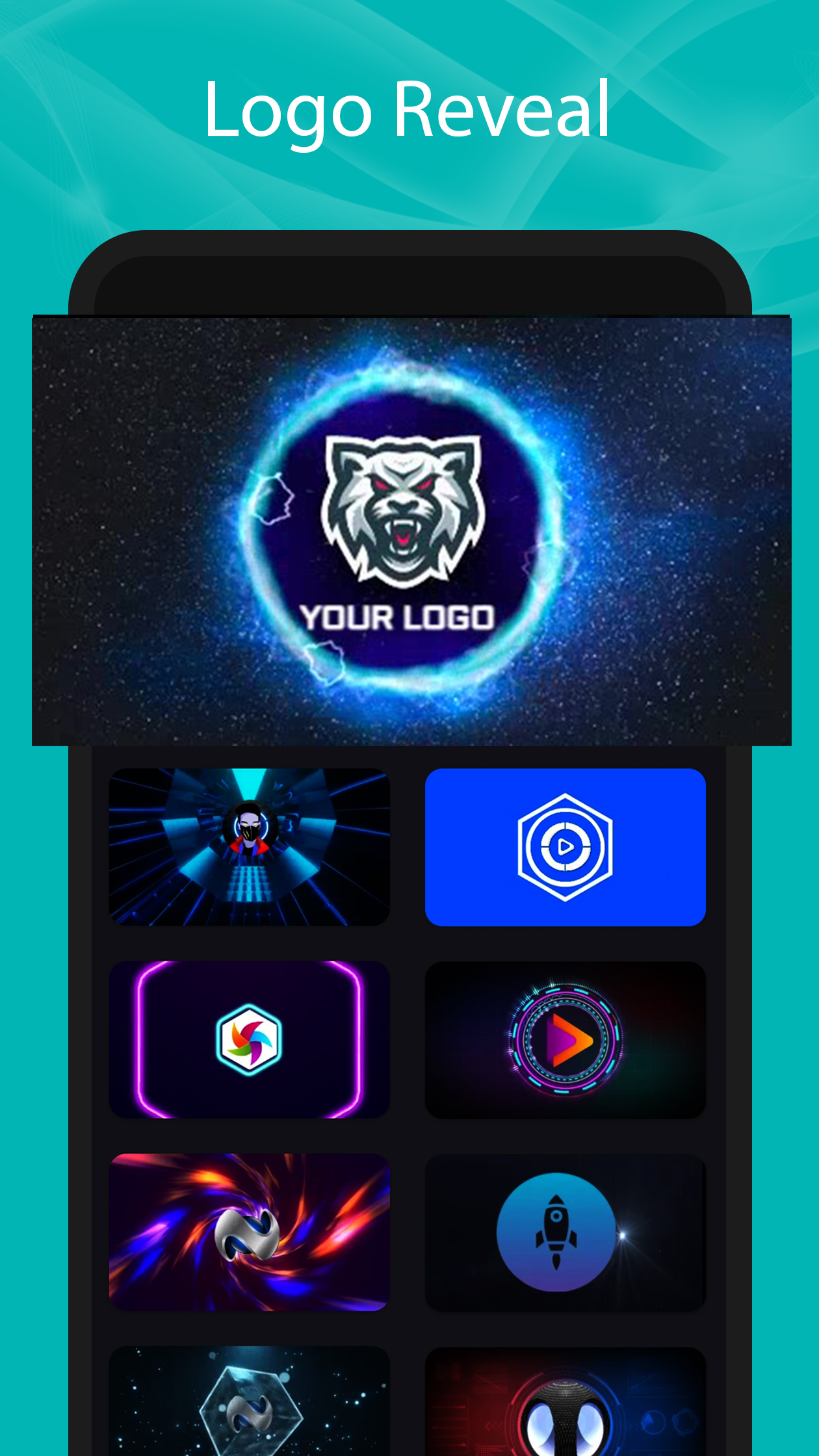 اسکرین شات 7 برنامه Intro Video maker Logo intro