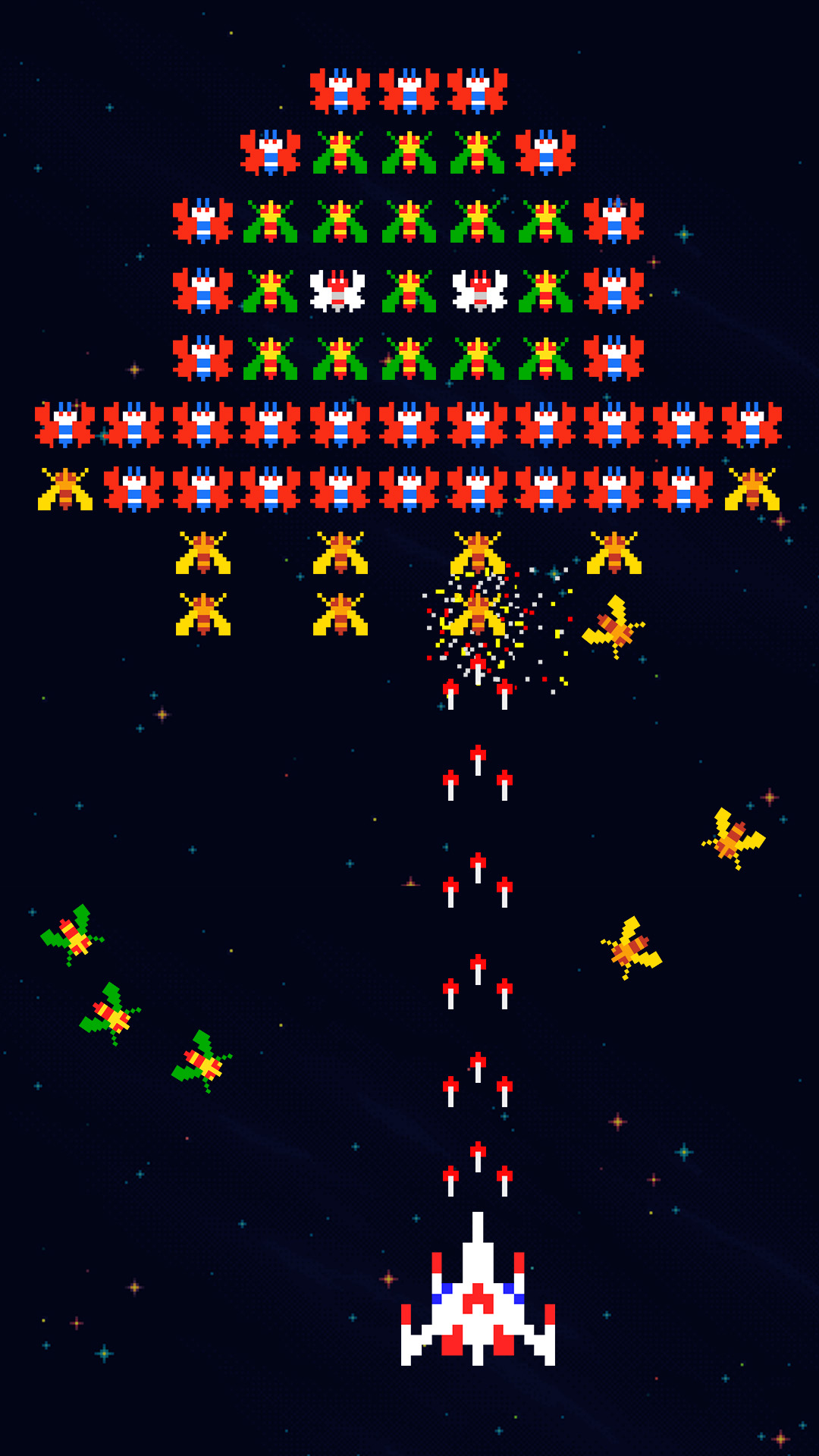 اسکرین شات 3 بازی Falcon: Classic Space Invaders