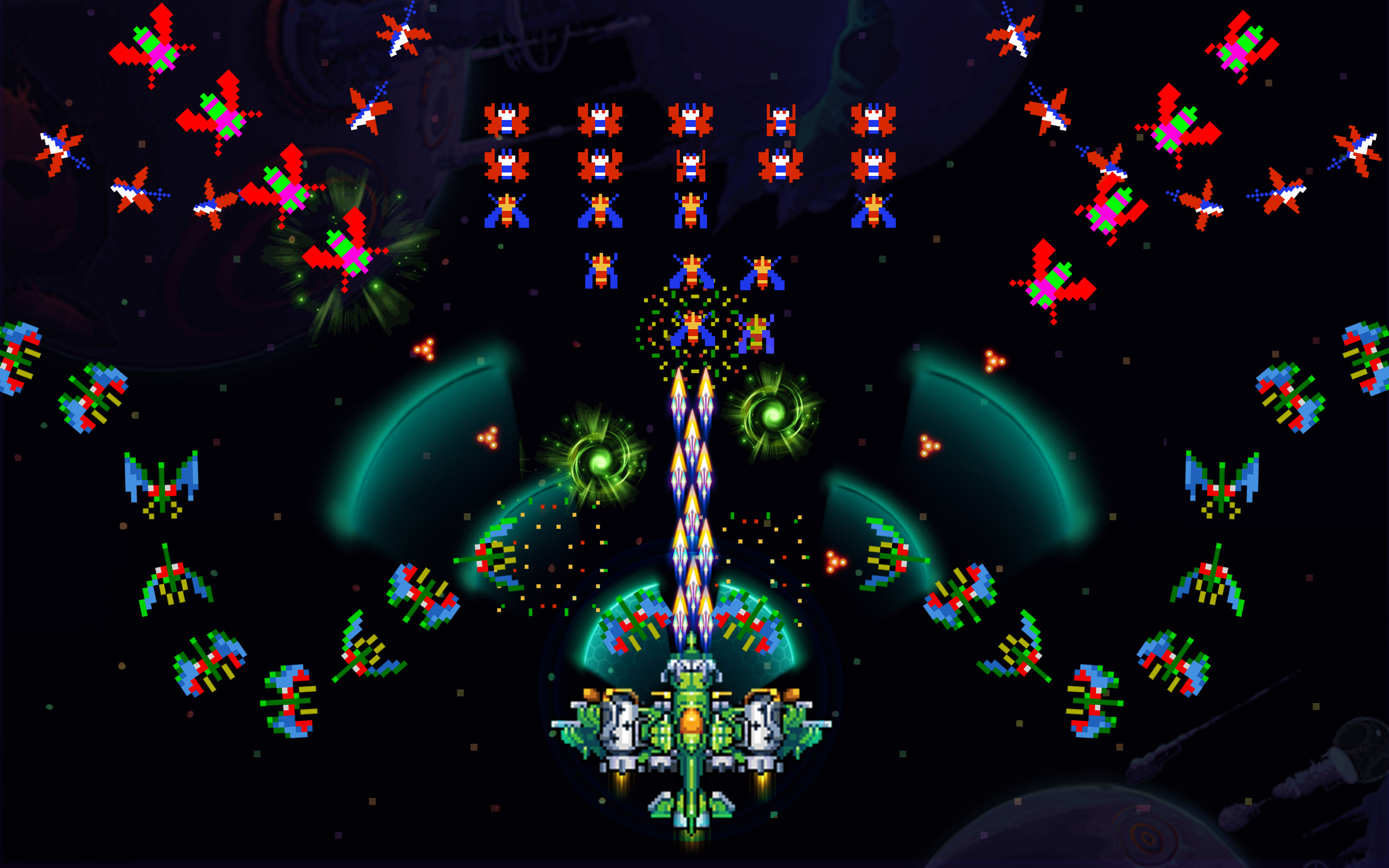اسکرین شات 7 بازی Falcon: Classic Space Invaders