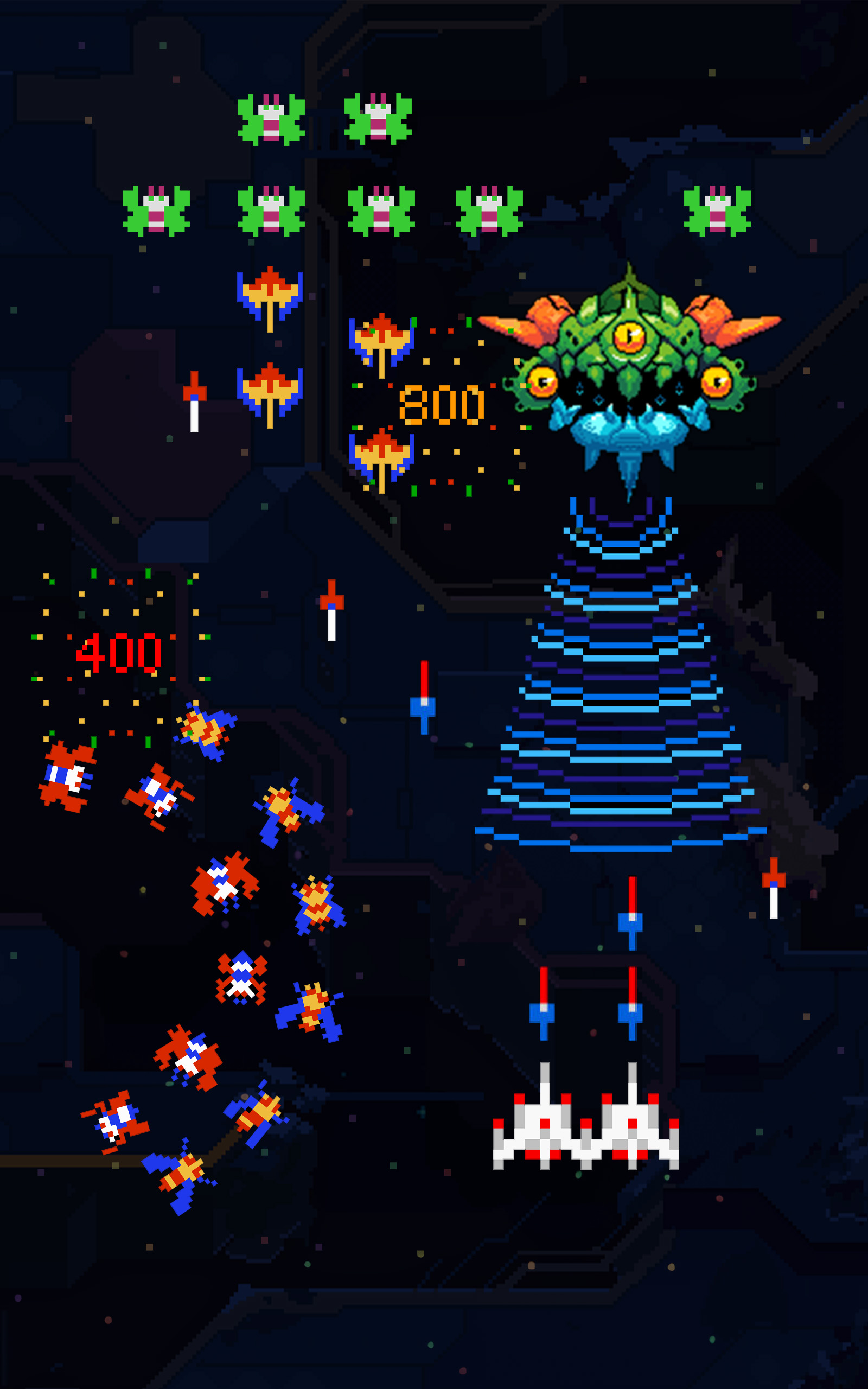 اسکرین شات 3 بازی Falcon: Classic Space Invaders