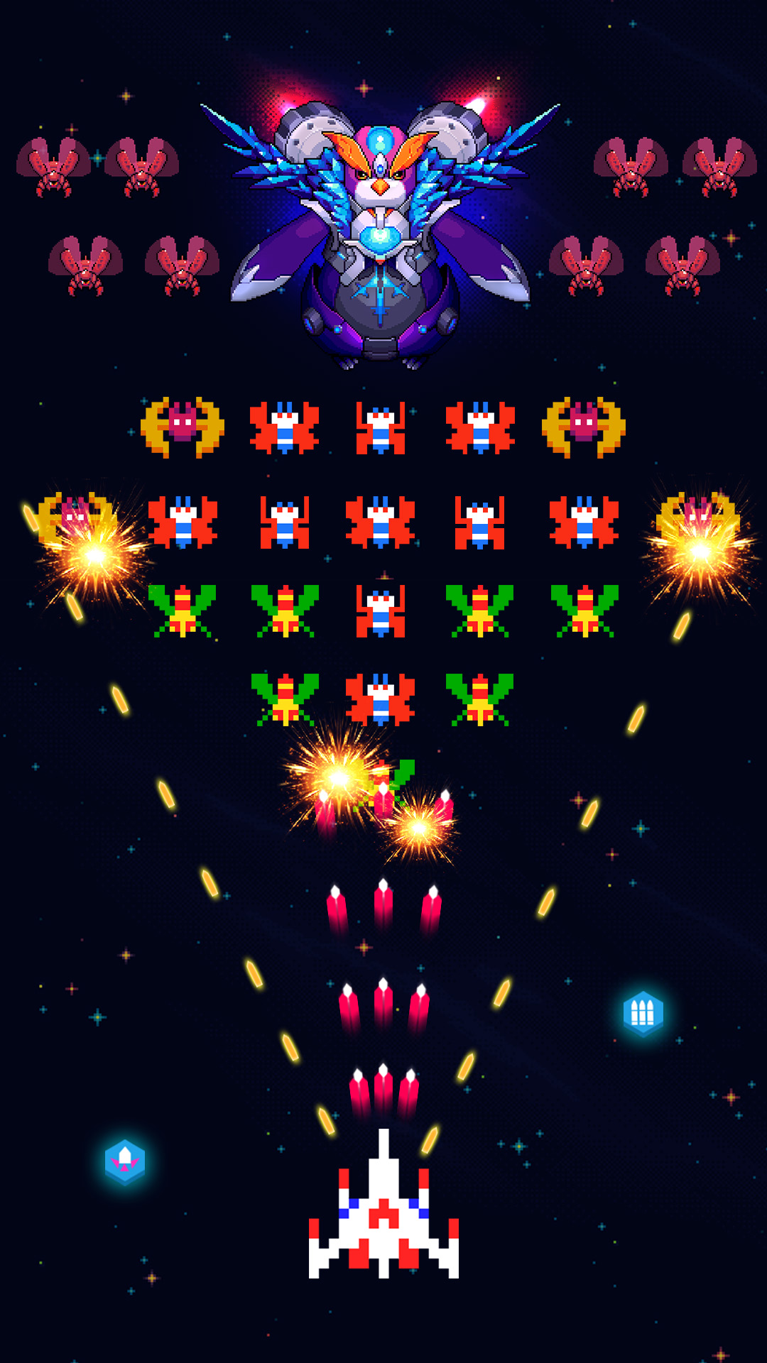 اسکرین شات 1 بازی Falcon: Classic Space Invaders