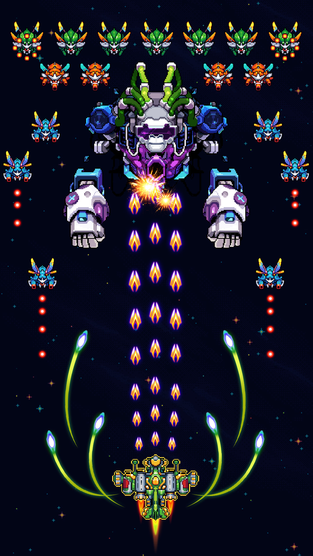 اسکرین شات 7 بازی Falcon: Classic Space Invaders