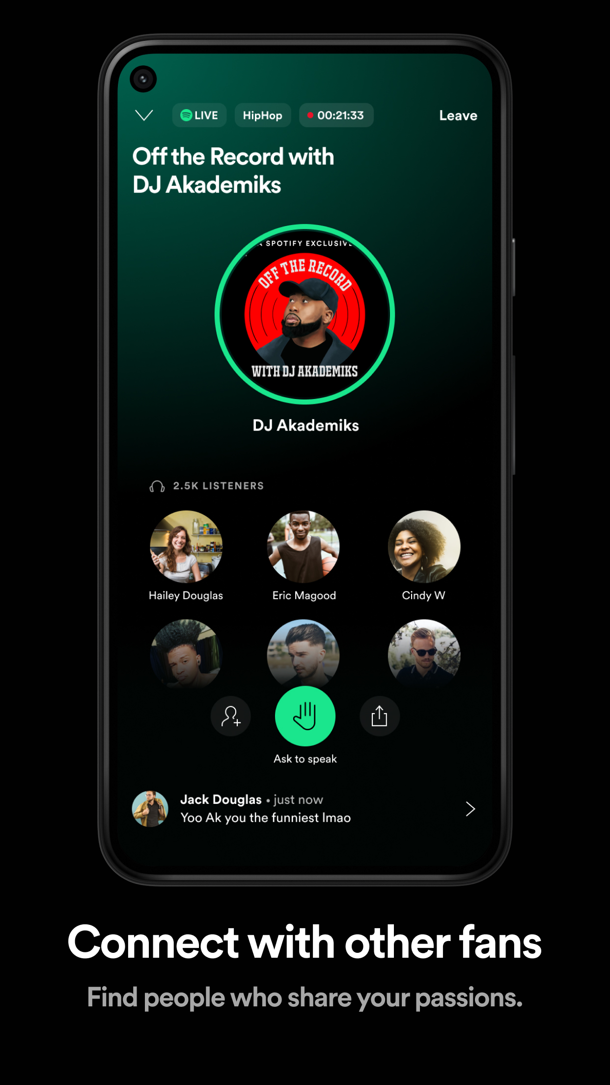 اسکرین شات 3 برنامه Spotify Live
