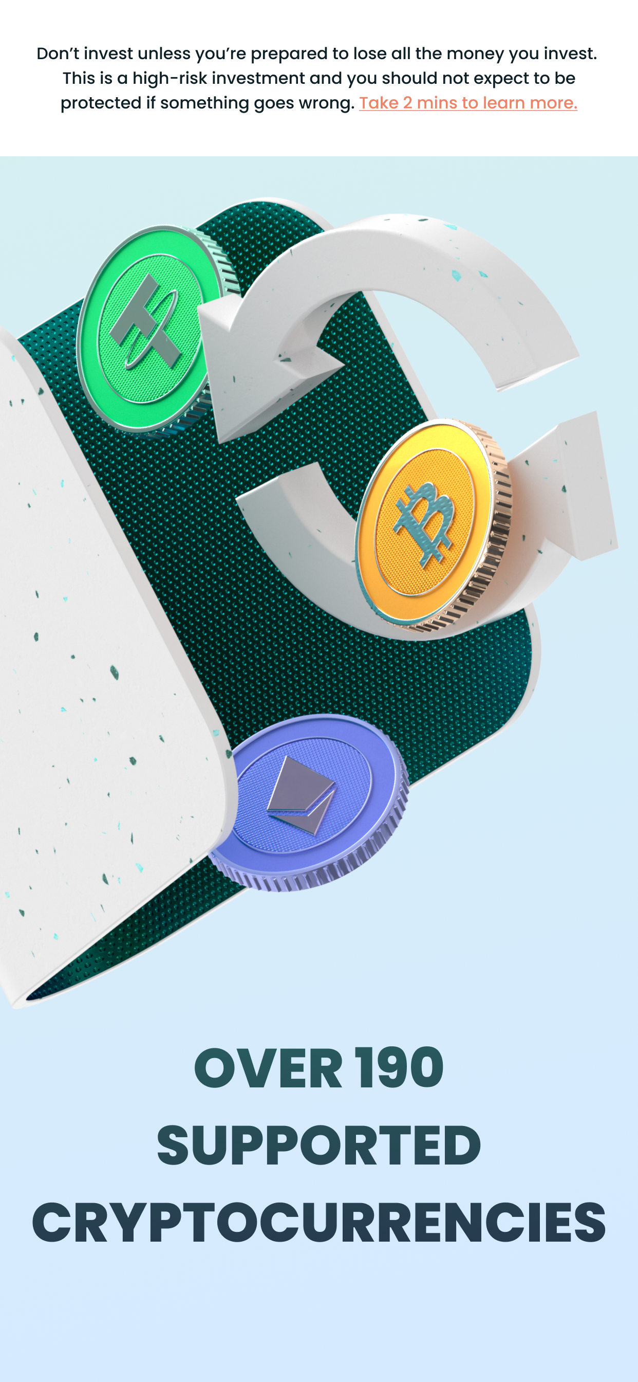 اسکرین شات 2 برنامه CEX.IO App - Crypto Wallet