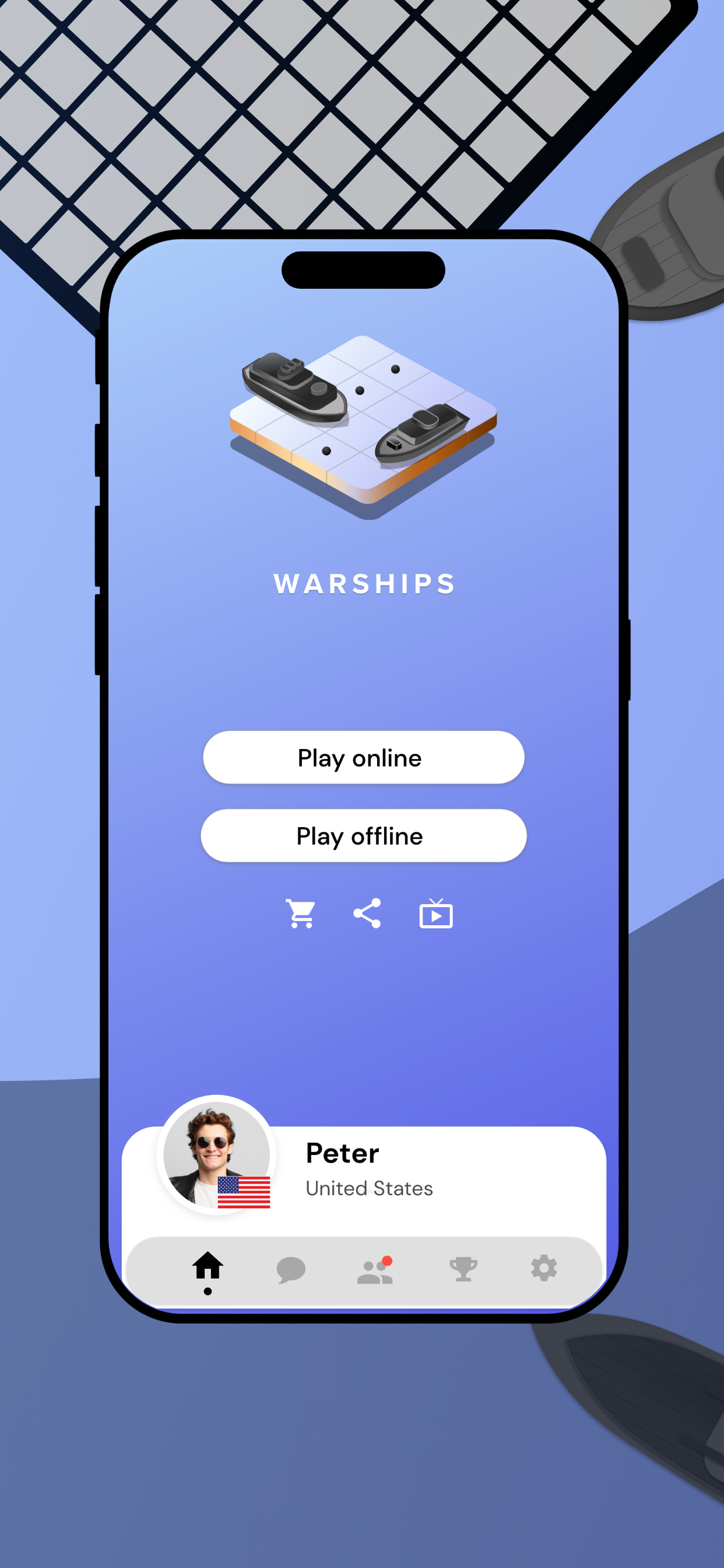 اسکرین شات 3 بازی Warships Online