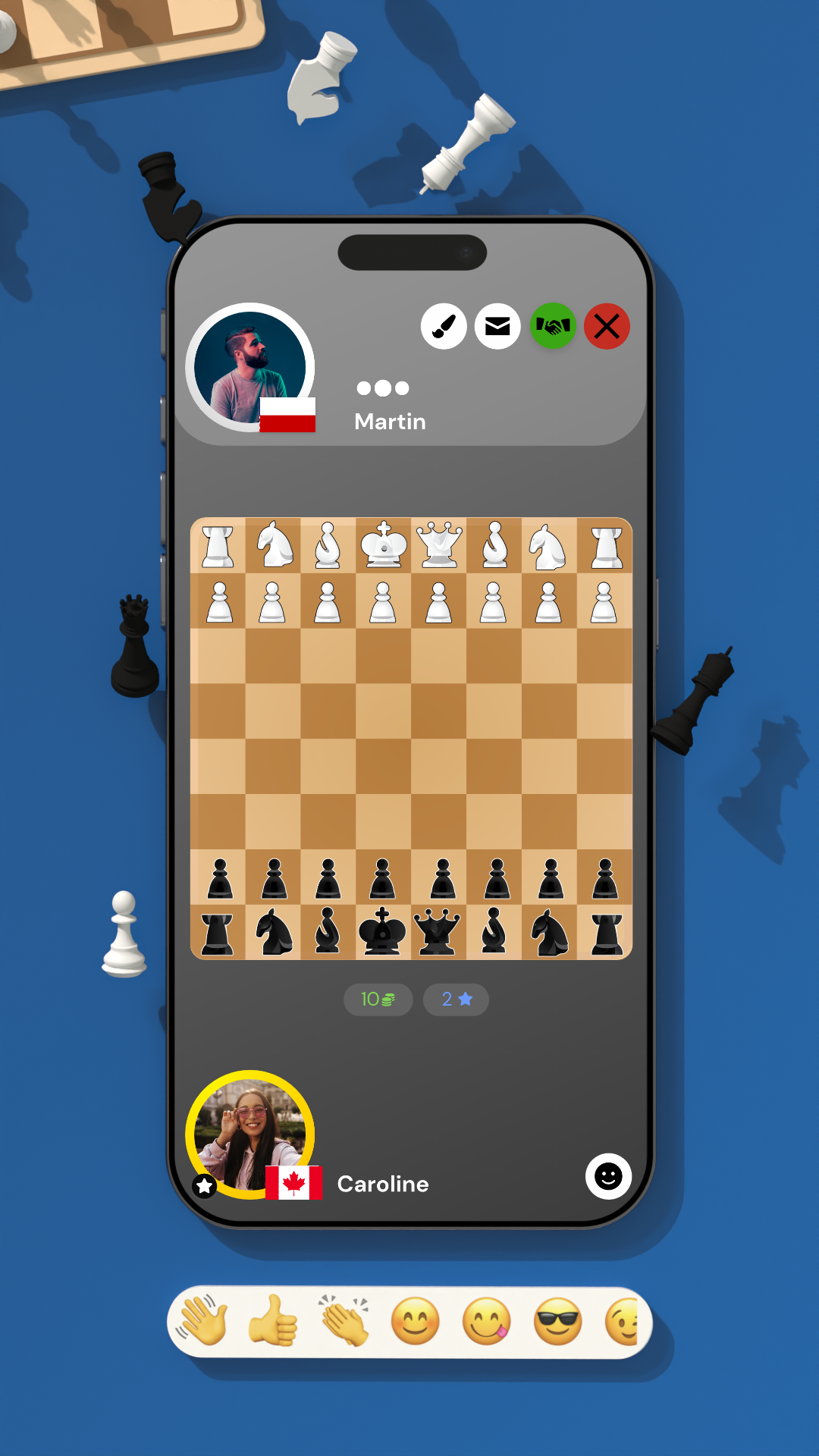 اسکرین شات 2 بازی Chess Live - Online & Offline