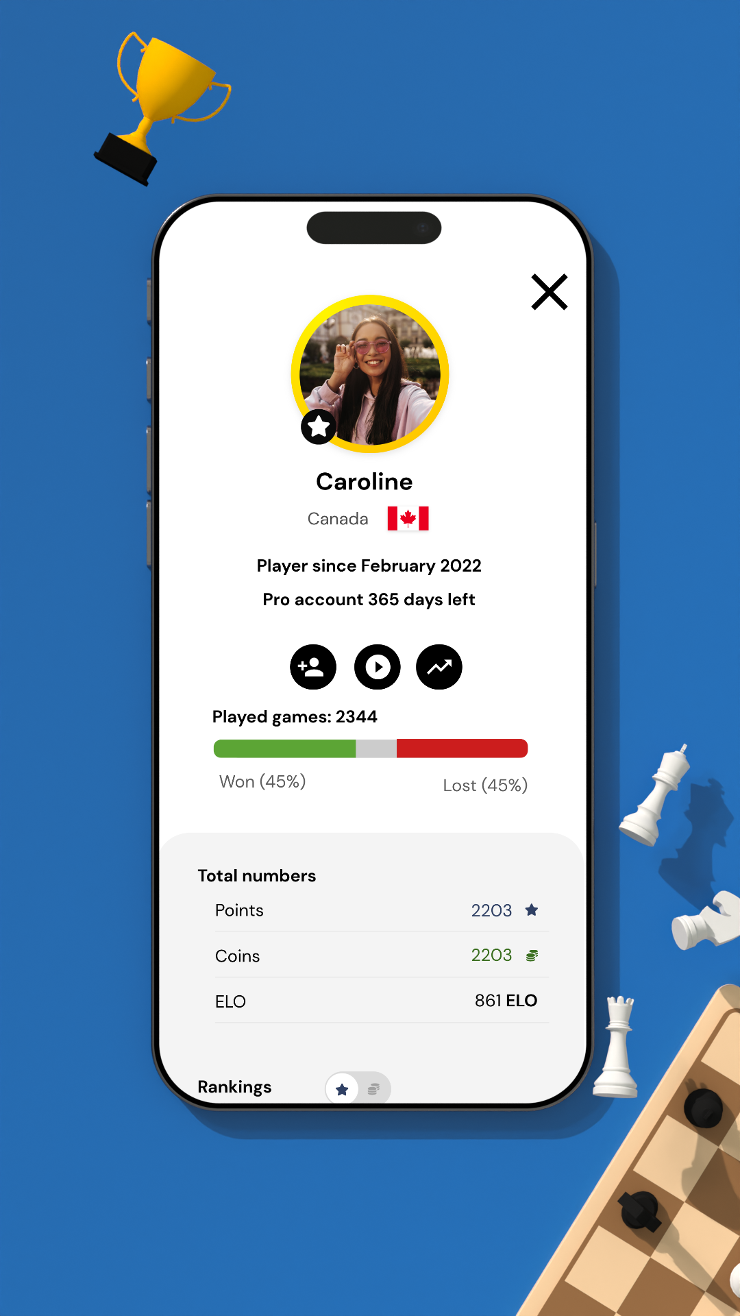 اسکرین شات 4 بازی Chess Live - Online & Offline