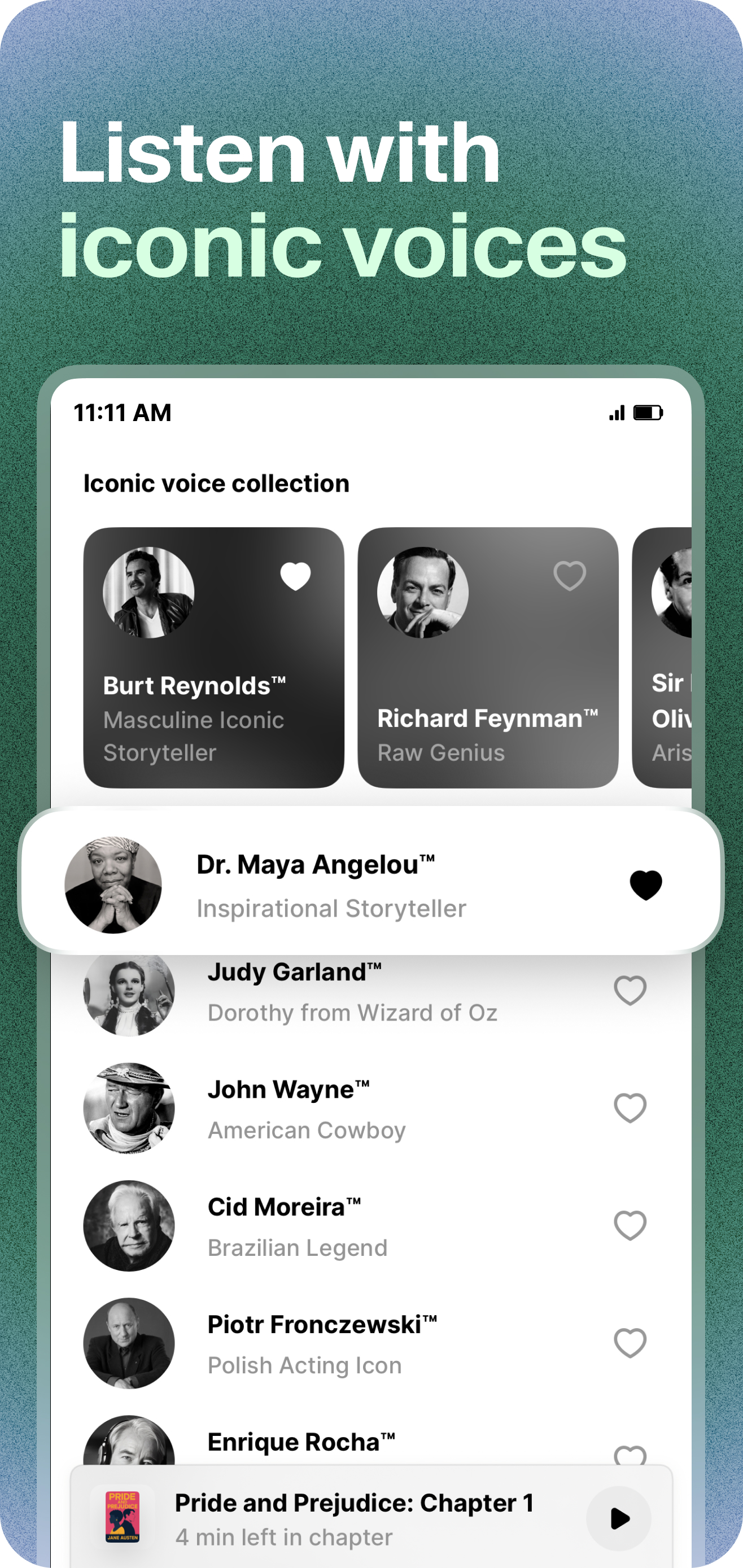 اسکرین شات 8 برنامه ElevenReader - Voice Reader