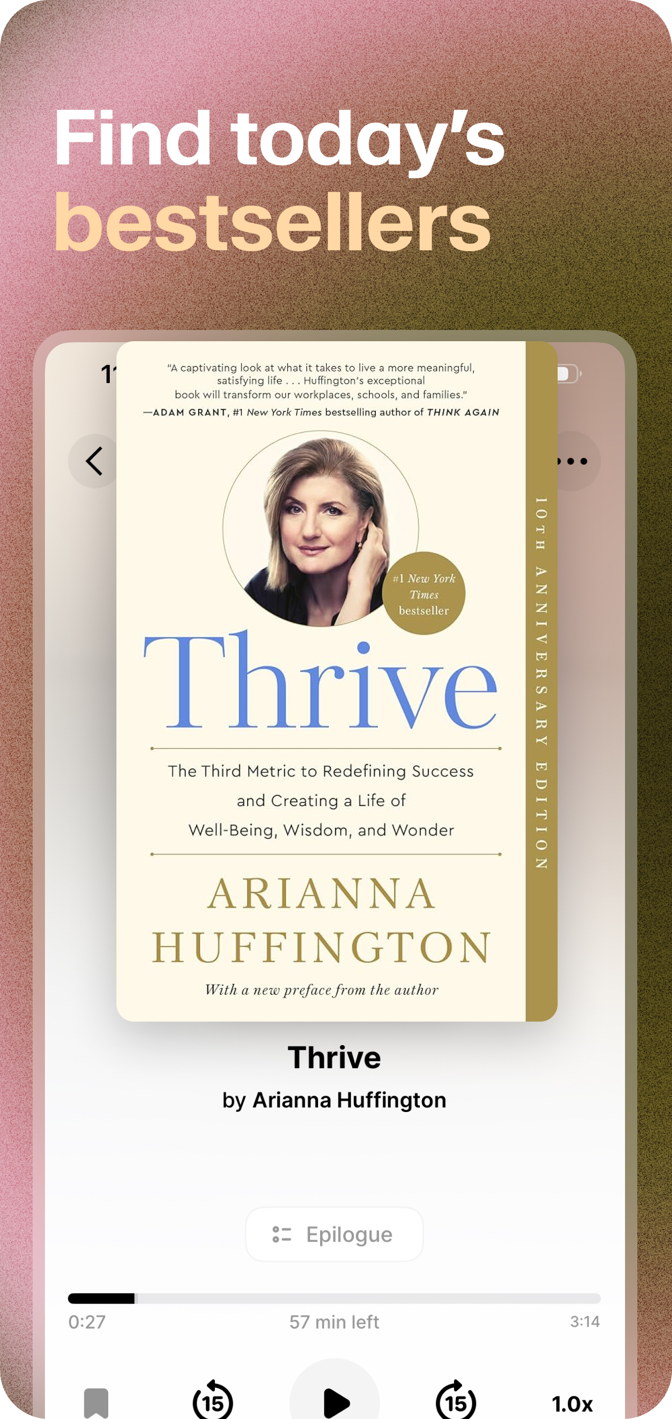 اسکرین شات 6 برنامه ElevenReader - Voice Reader