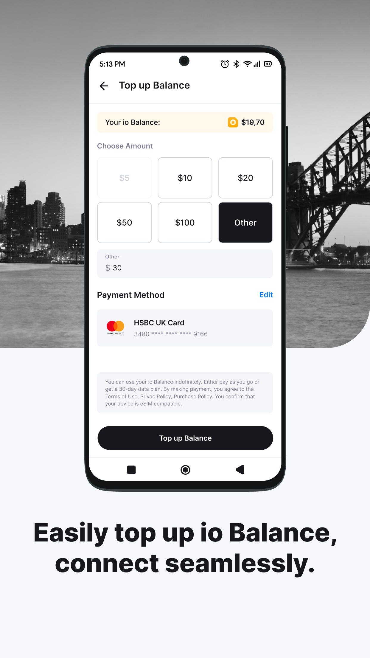 اسکرین شات 6 برنامه eSIM io: Global SIM Card