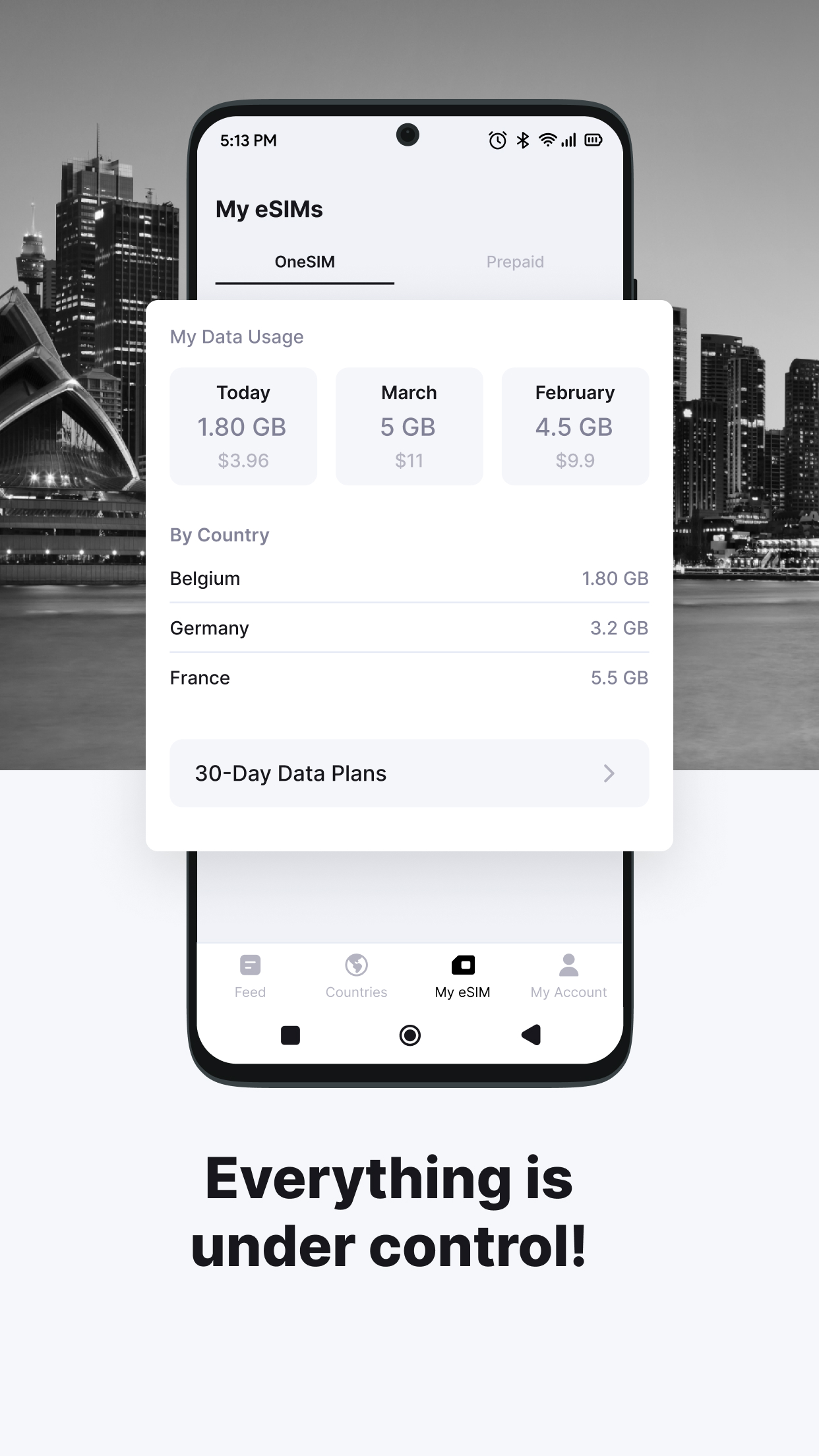اسکرین شات 4 برنامه eSIM io: Global SIM Card