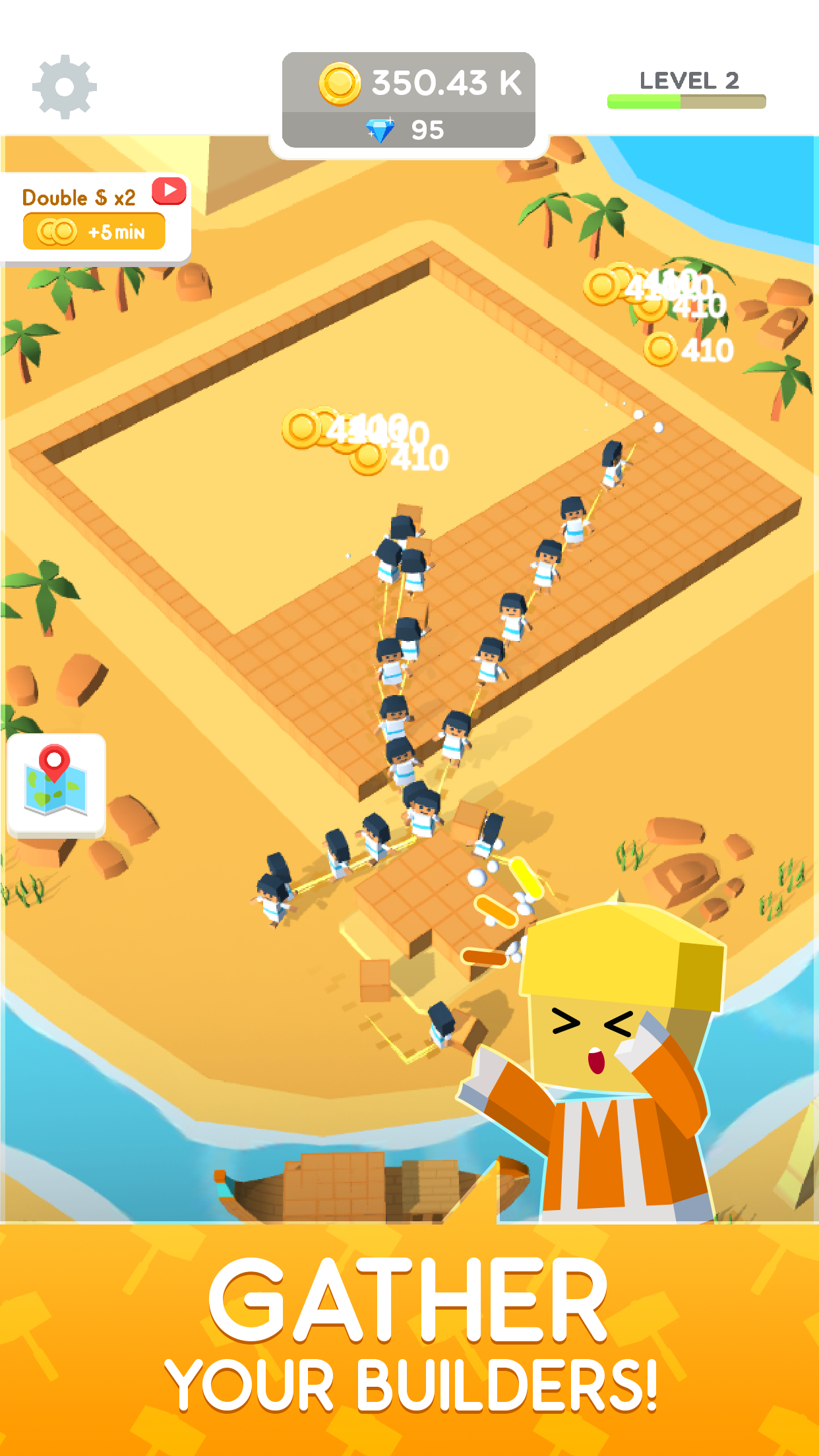 اسکرین شات 2 بازی Idle Landmark - Builder Game