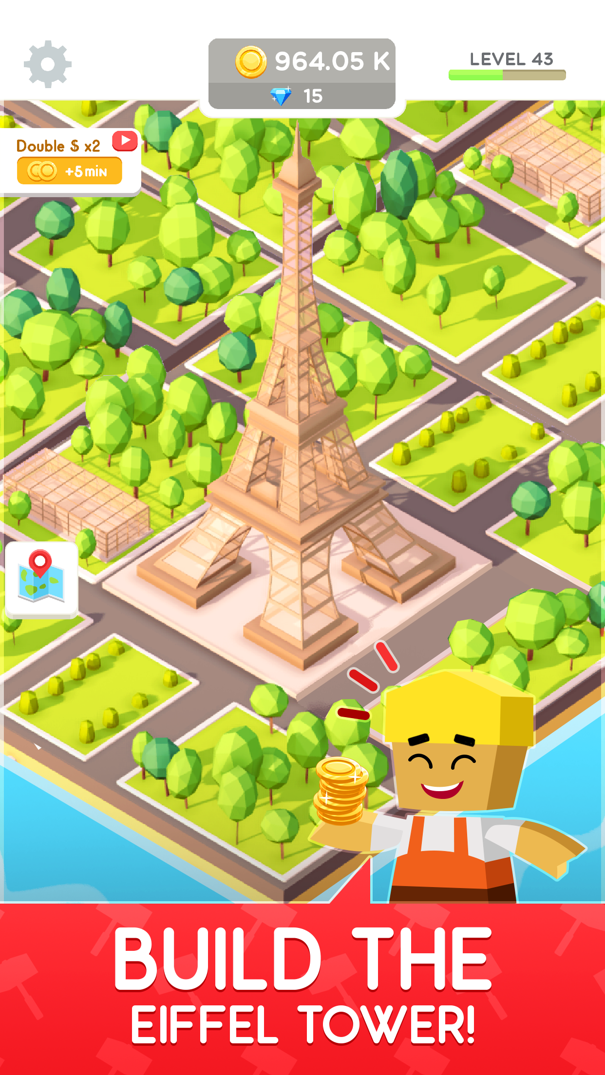 اسکرین شات 5 بازی Idle Landmark - Builder Game