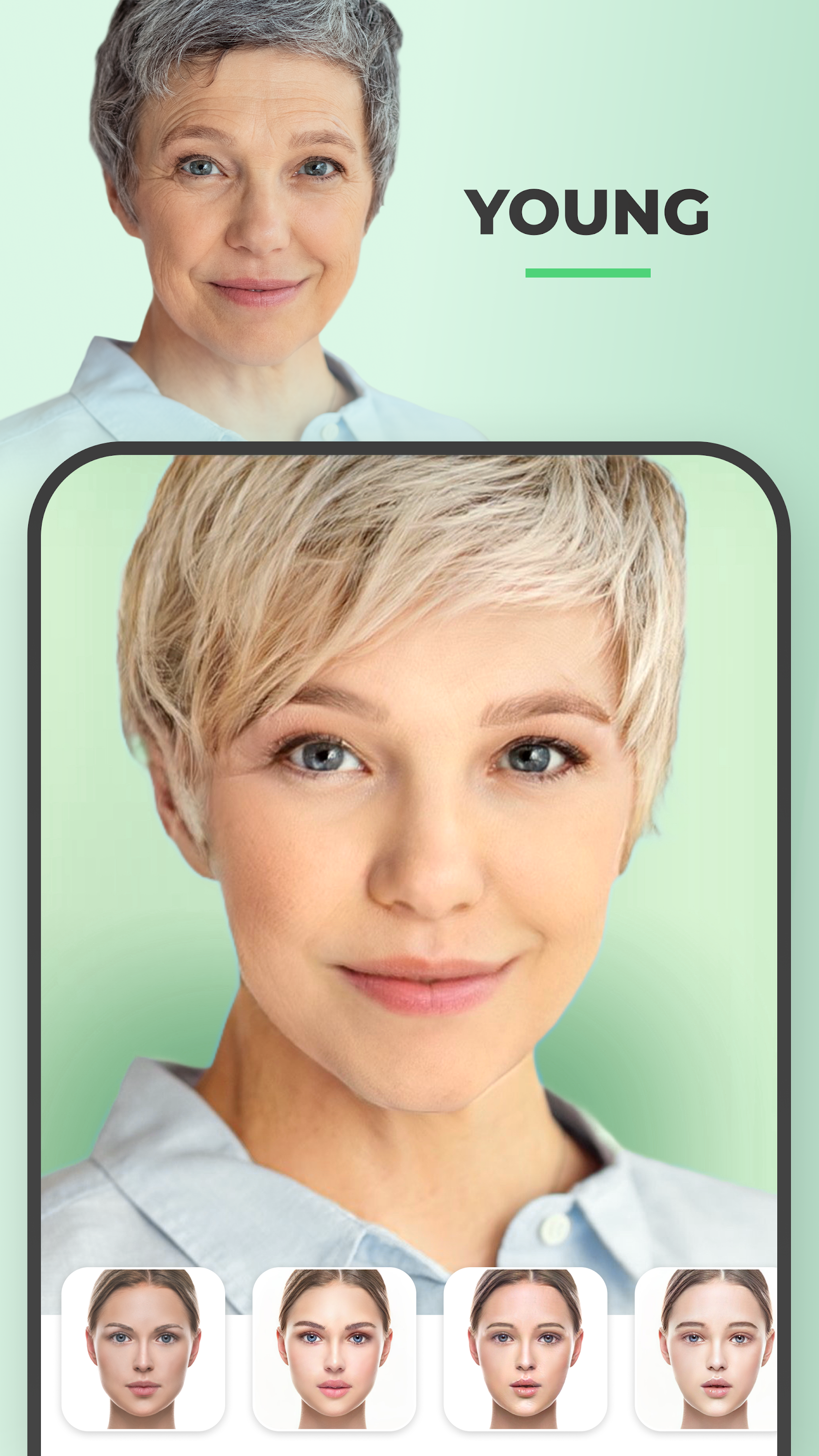 اسکرین شات 3 برنامه FaceApp: Face Editor