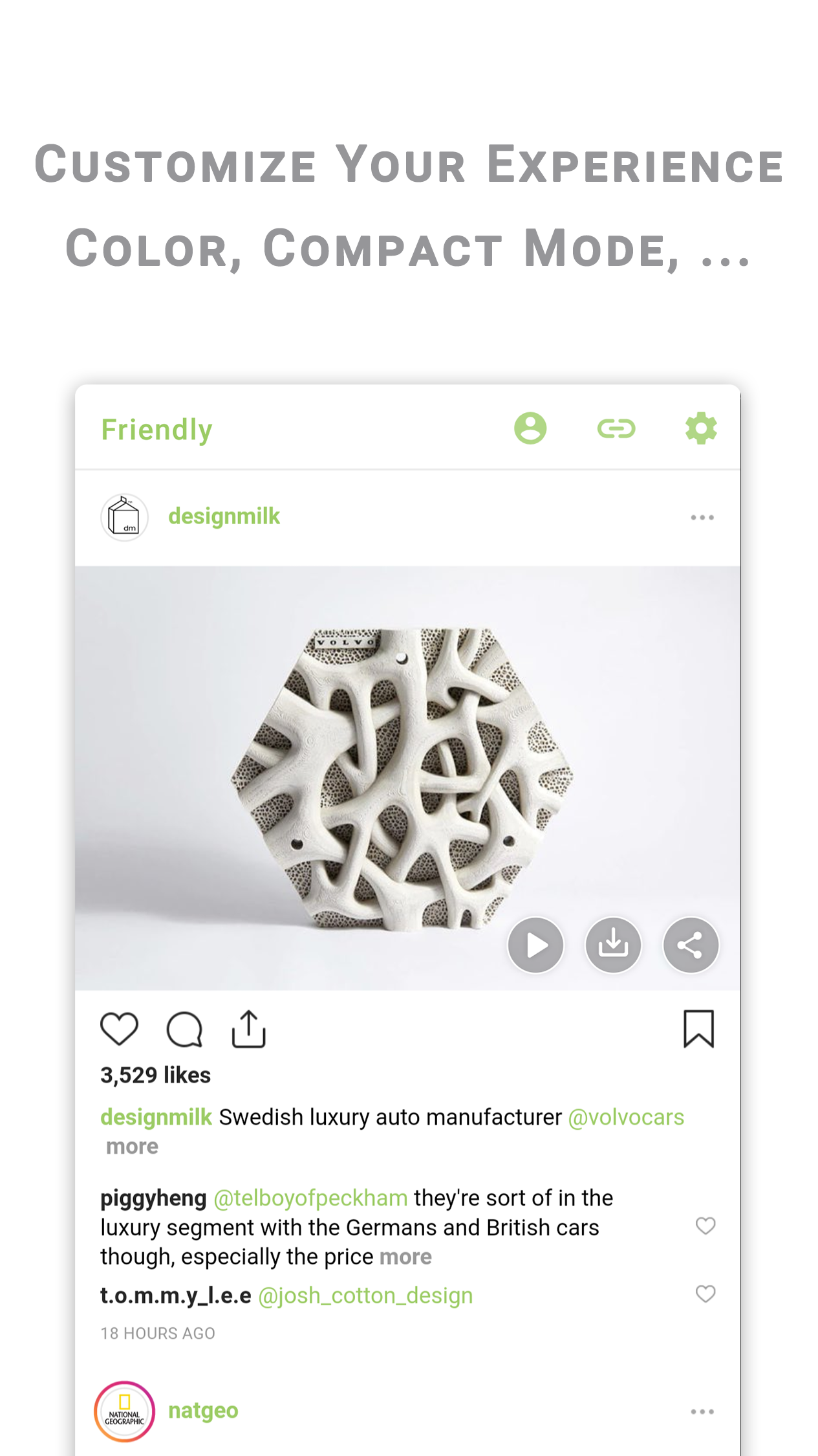 اسکرین شات برنامه Friendly For Instagram 5