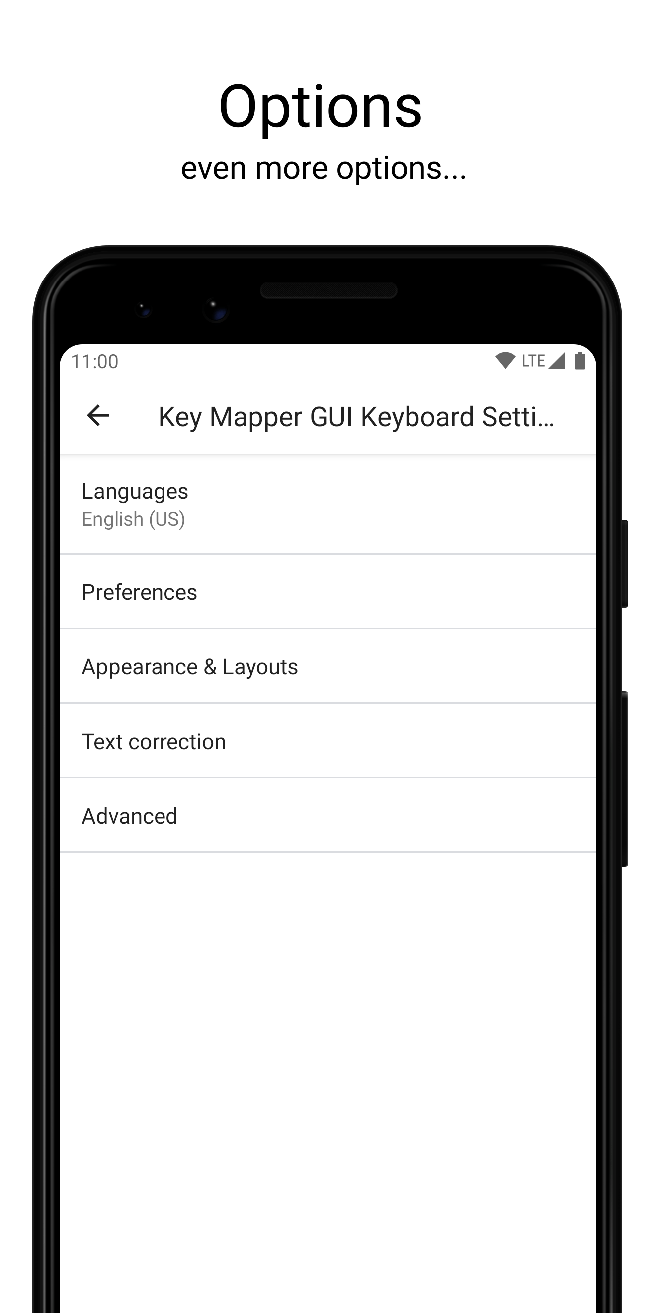اسکرین شات 2 برنامه Key Mapper GUI Keyboard