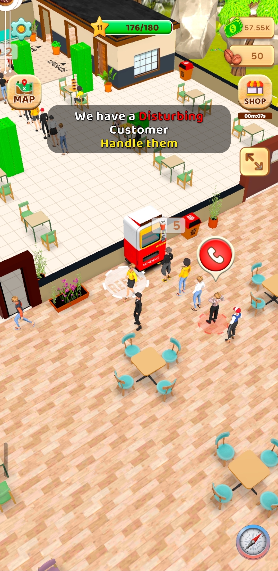اسکرین شات 5 بازی Trailside Camp Café Simulation