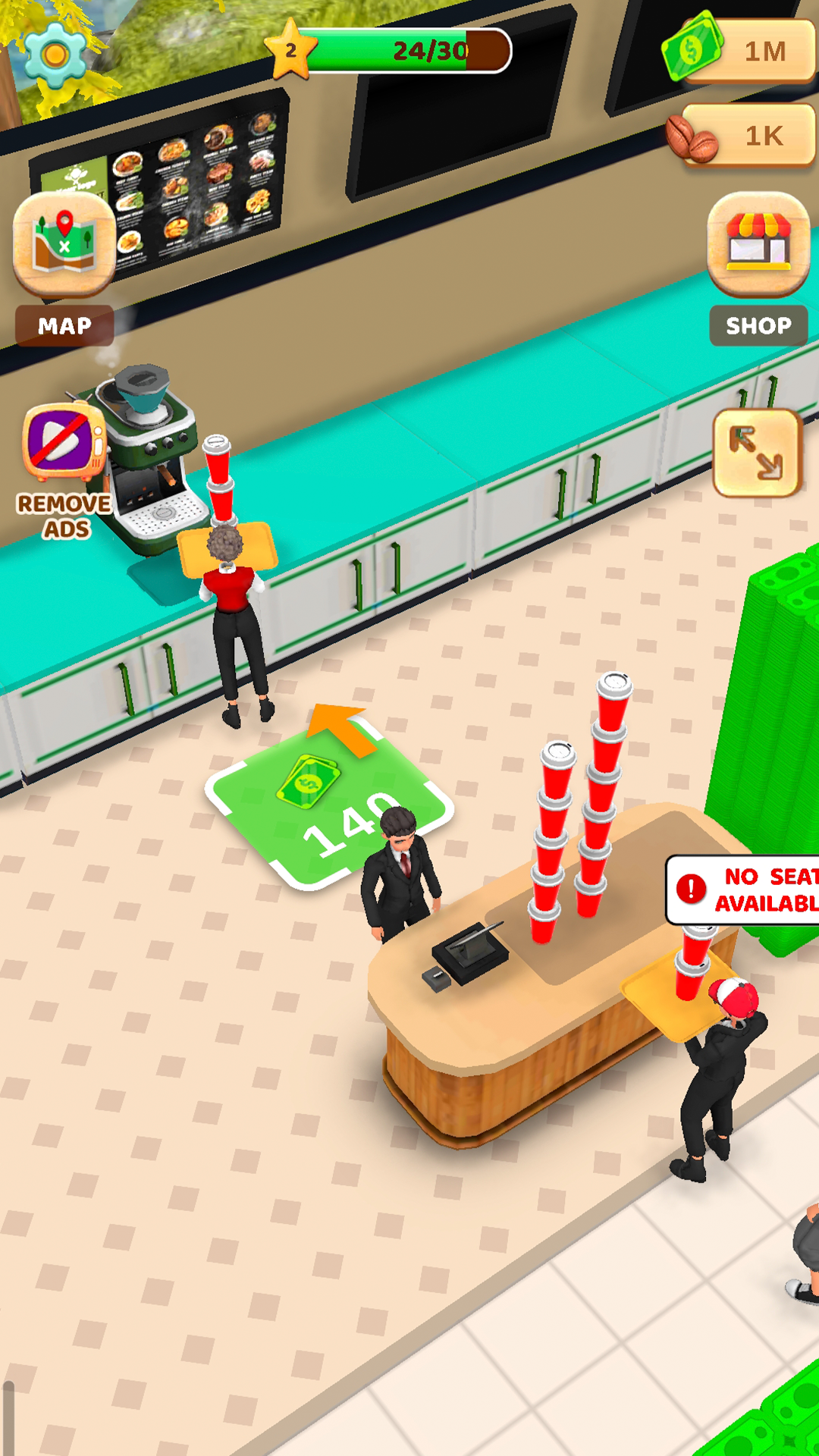 اسکرین شات 2 بازی Trailside Camp Café Simulation