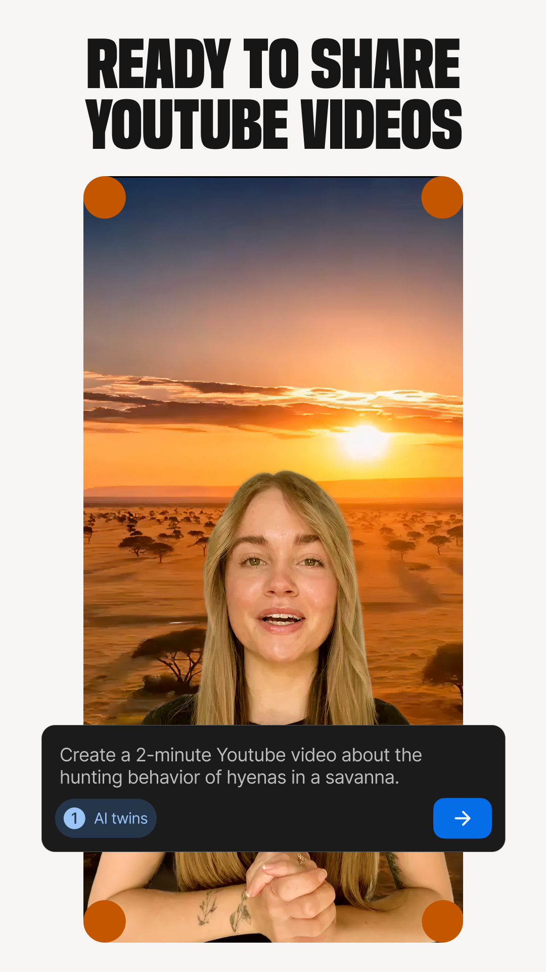 اسکرین شات 1 برنامه invideo AI: AI Video Generator