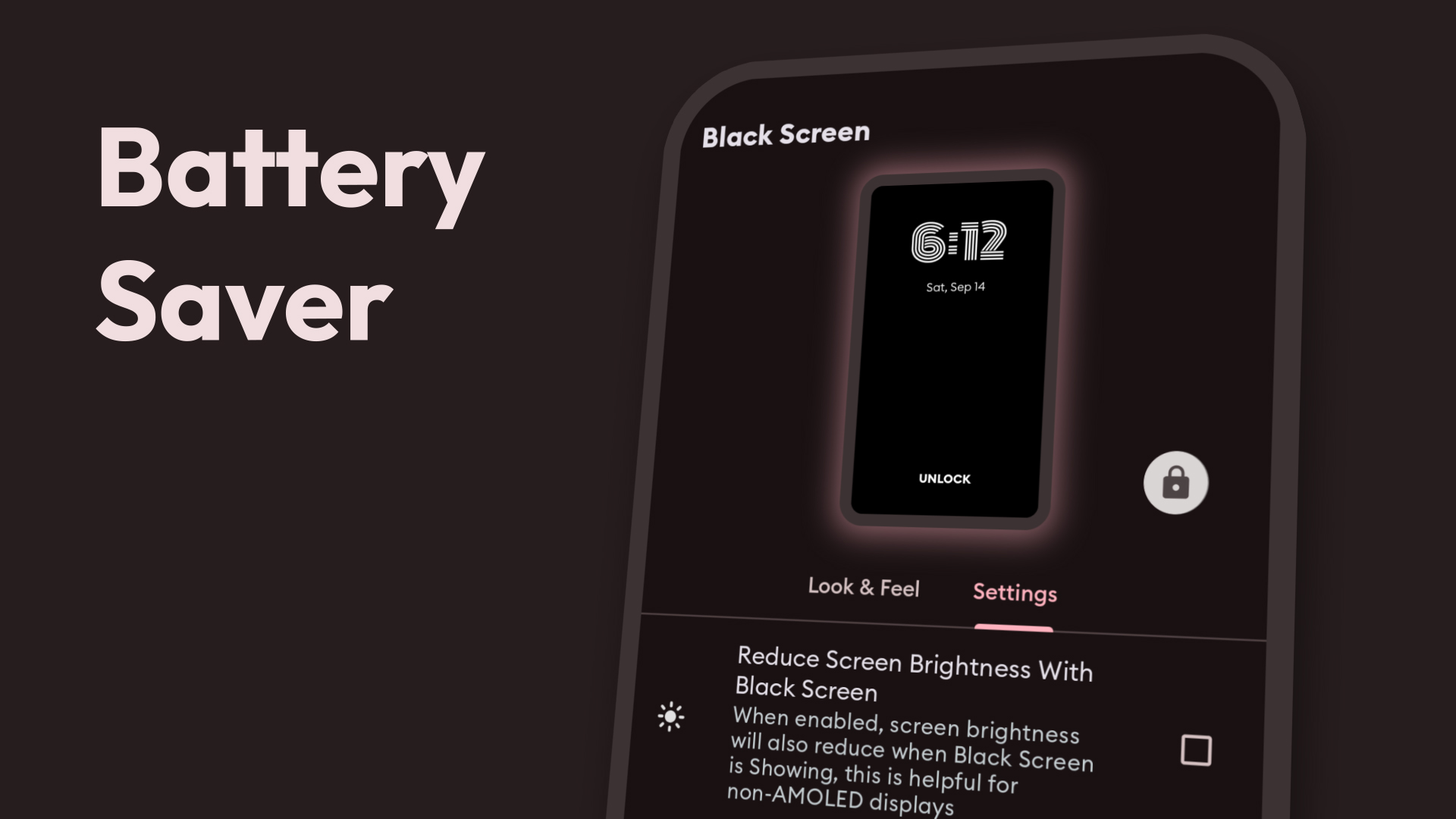 اسکرین شات 2 برنامه Black Screen: video screen off